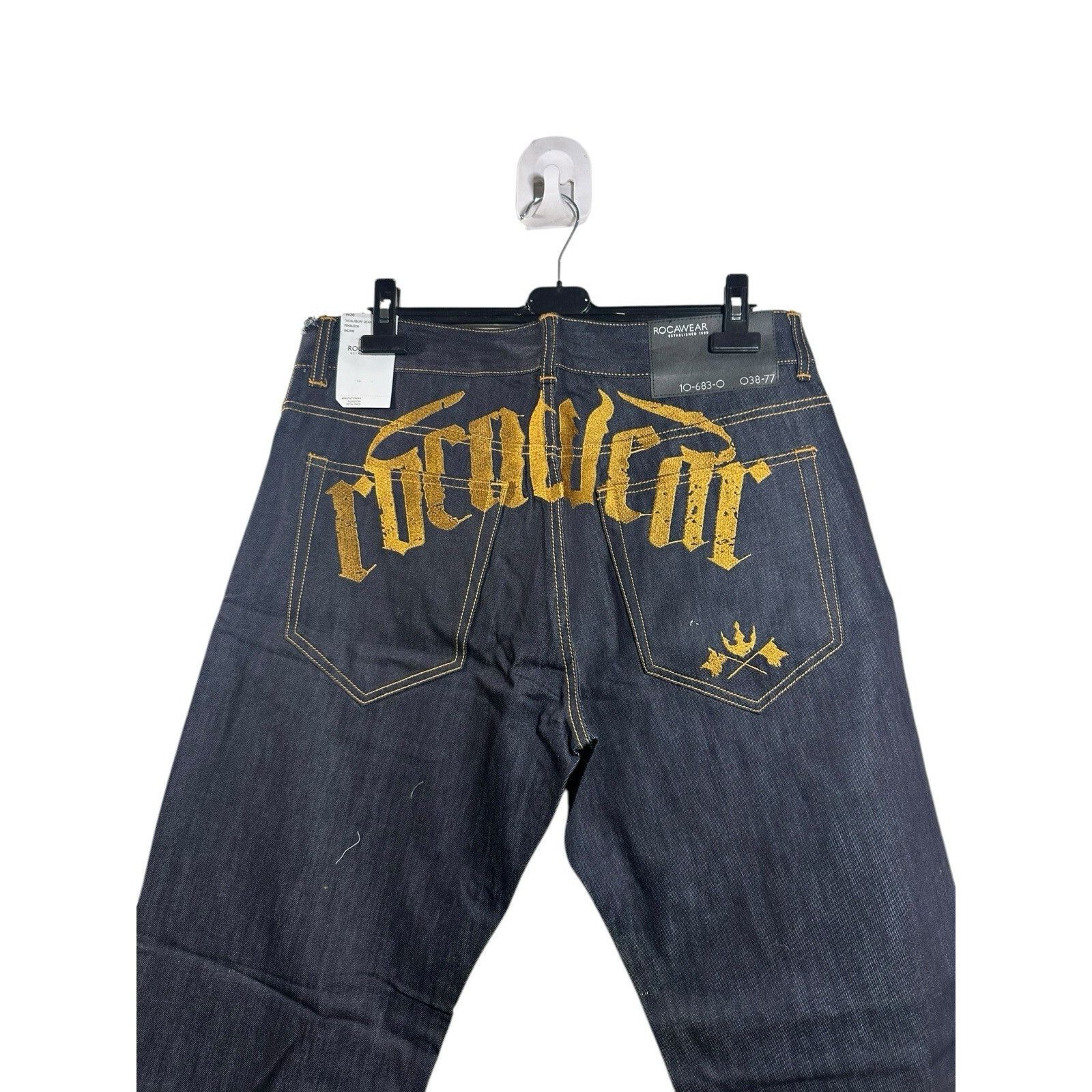 Rocawear Vintage Y2K Rocawear Jeans Mens Denim Baggy Hip Hop Indigo W Size US 36 / EU 52 - 3 Thumbnail