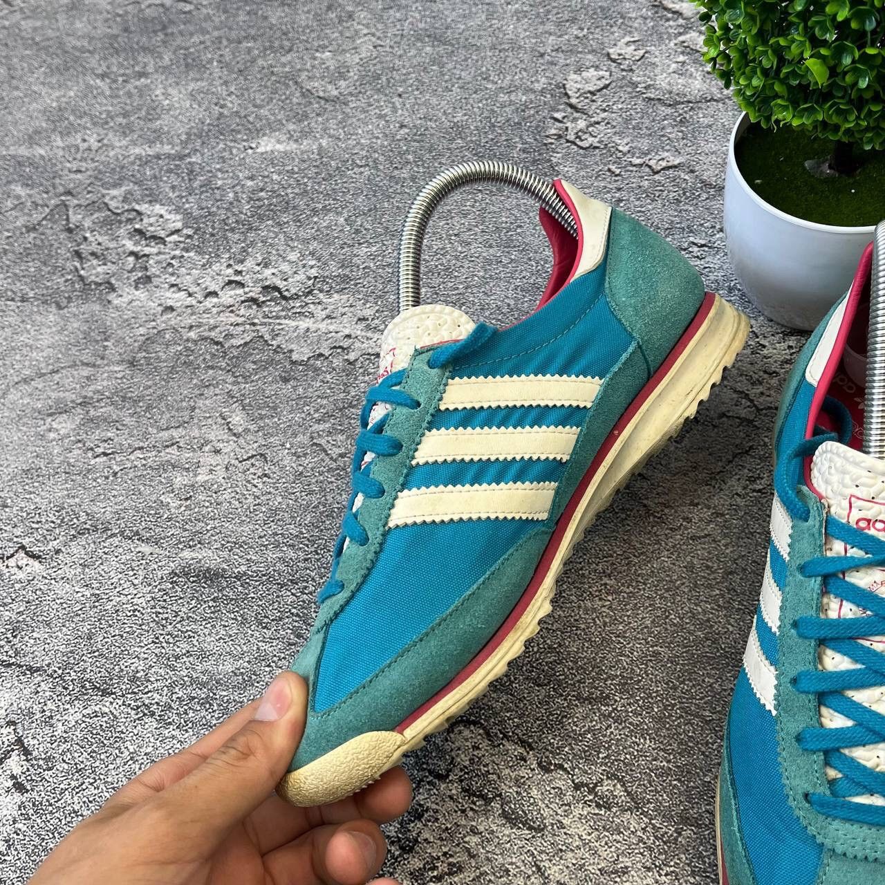 Adidas Vintage Adidas SL 72 Blue Hype Shoes Y2K Size US 7.5 / EU 40-41 - 9 Thumbnail