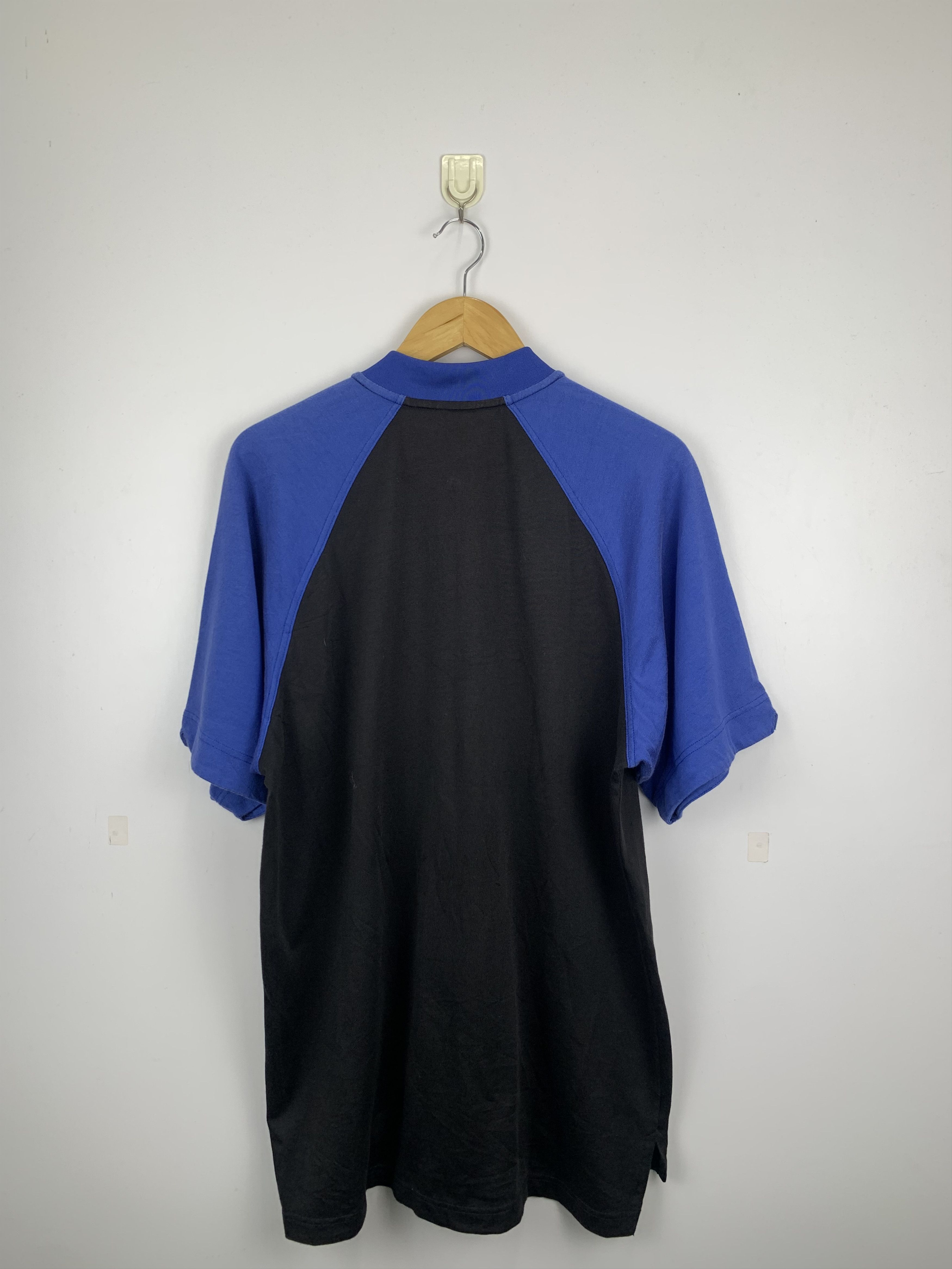 Vintage Vintage 90s Nike Swoosh Half Zipper Tee TA0106 Size US L / EU 52-54 / 3 - 3 Thumbnail