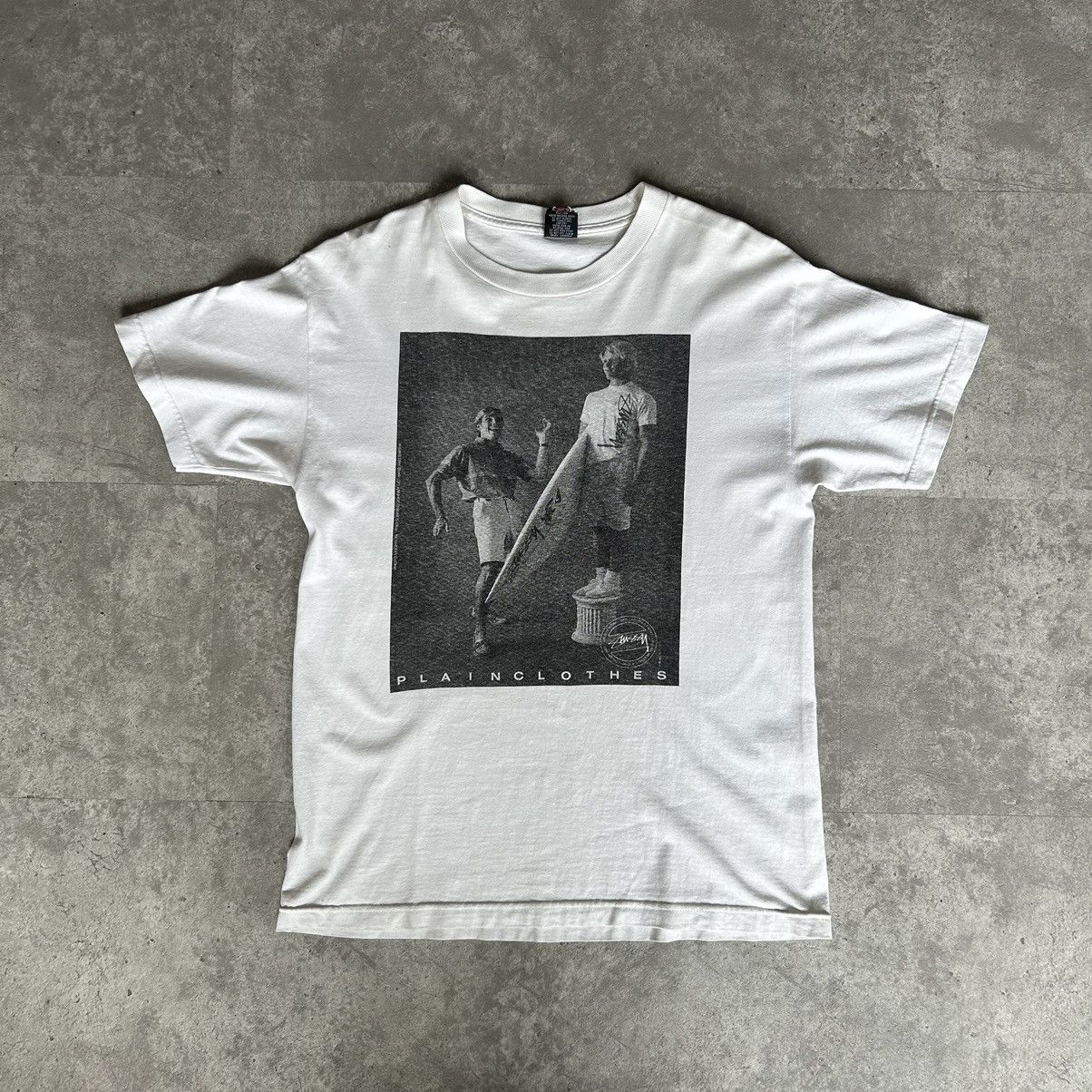 image of Stussy Ron Leighton Campaign in White, Men's (Size Medium)