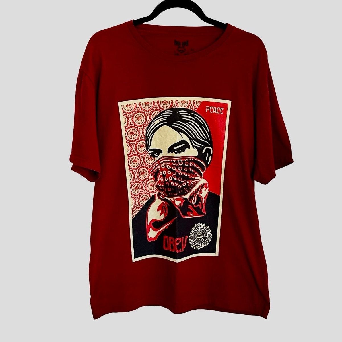 Obey VTG 2005 OBEY "Zapatista Woman" Graphic Tee XL USA Rare Size US XL / EU 56 / 4 - 3 Thumbnail
