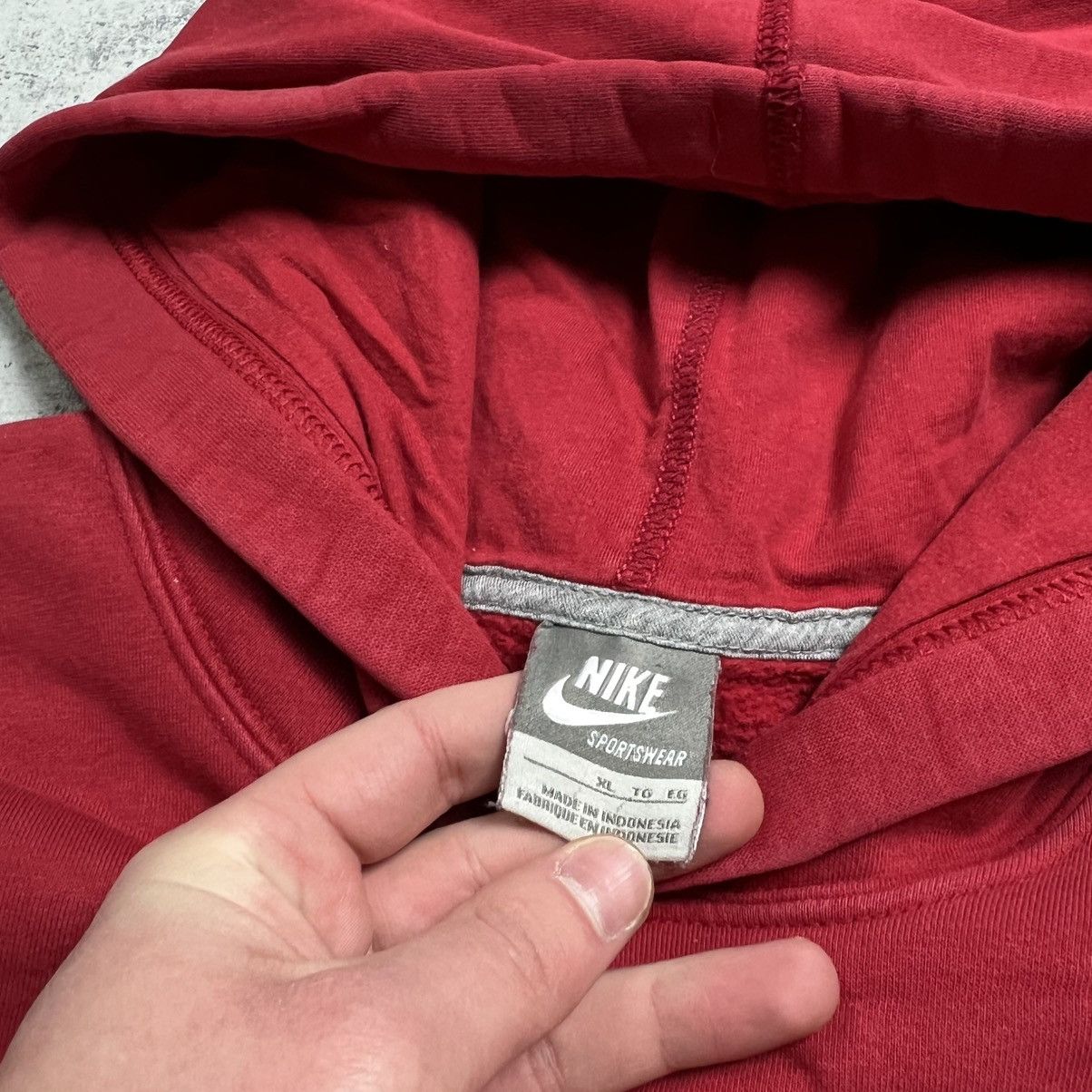 Nike 90s NIKE SPELLOUT BIG LOGO VINTAGE Y2K OVERSIZED HOODIE Size US XL / EU 56 / 4 - 6 Thumbnail