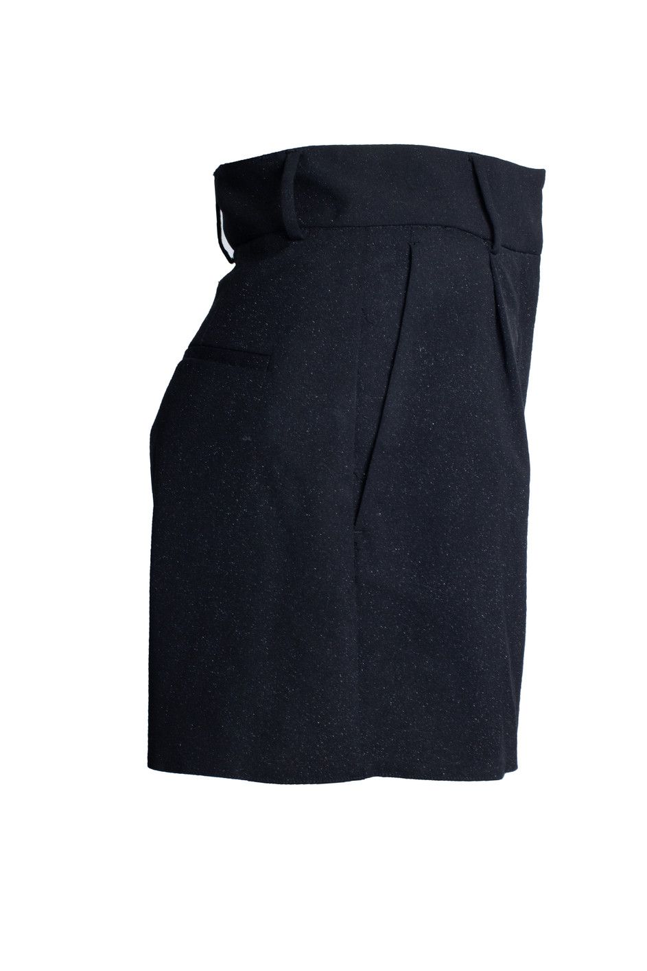 Maison Margiela Maison Margiela, glitter shorts in black Size 28" / US 6 / IT 42 - 3 Thumbnail