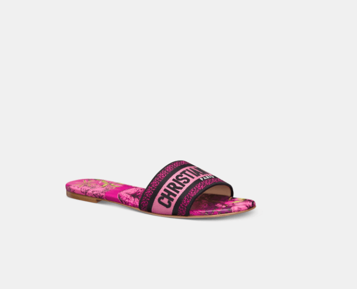Dior o1w1db10625 KCQ209 Dway Slides in Multicolor Size US 12 / IT 42 - 2 Thumbnail