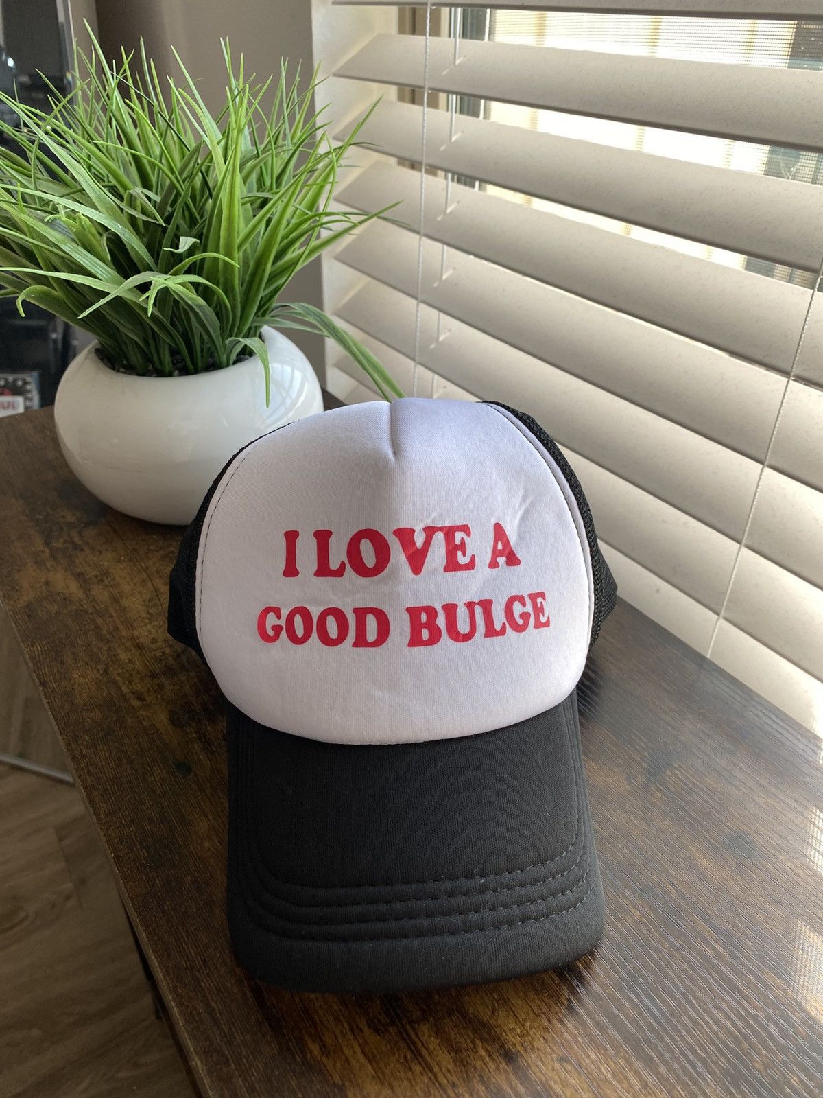 Other Funny I Love a Good Bulge Trucker Hat Size ONE SIZE - 1 Thumbnail