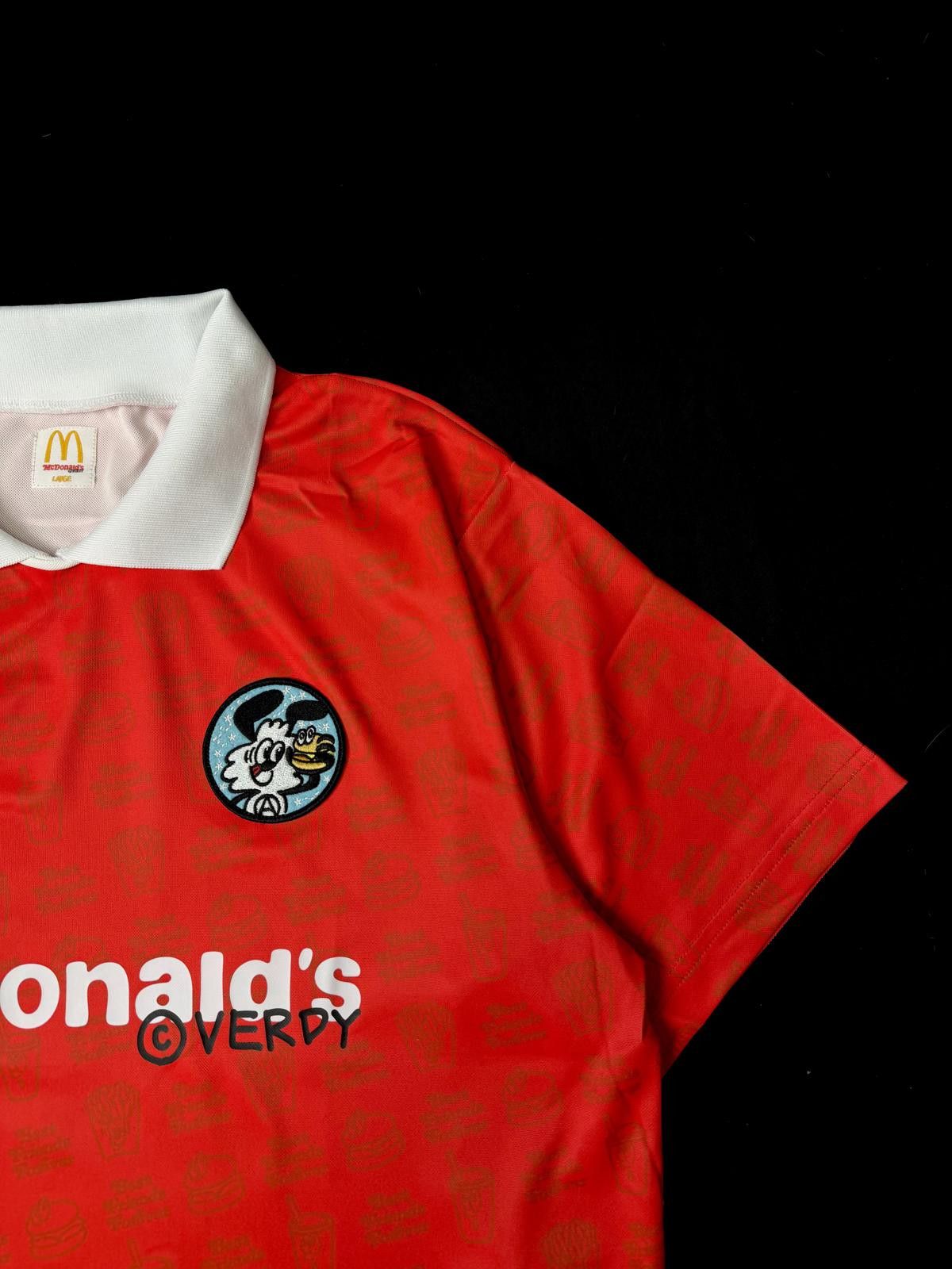 Verdy Deadstock Retro Verdy x McDonald’s Jersey Red Large Size US L / EU 52-54 / 3 - 4 Thumbnail