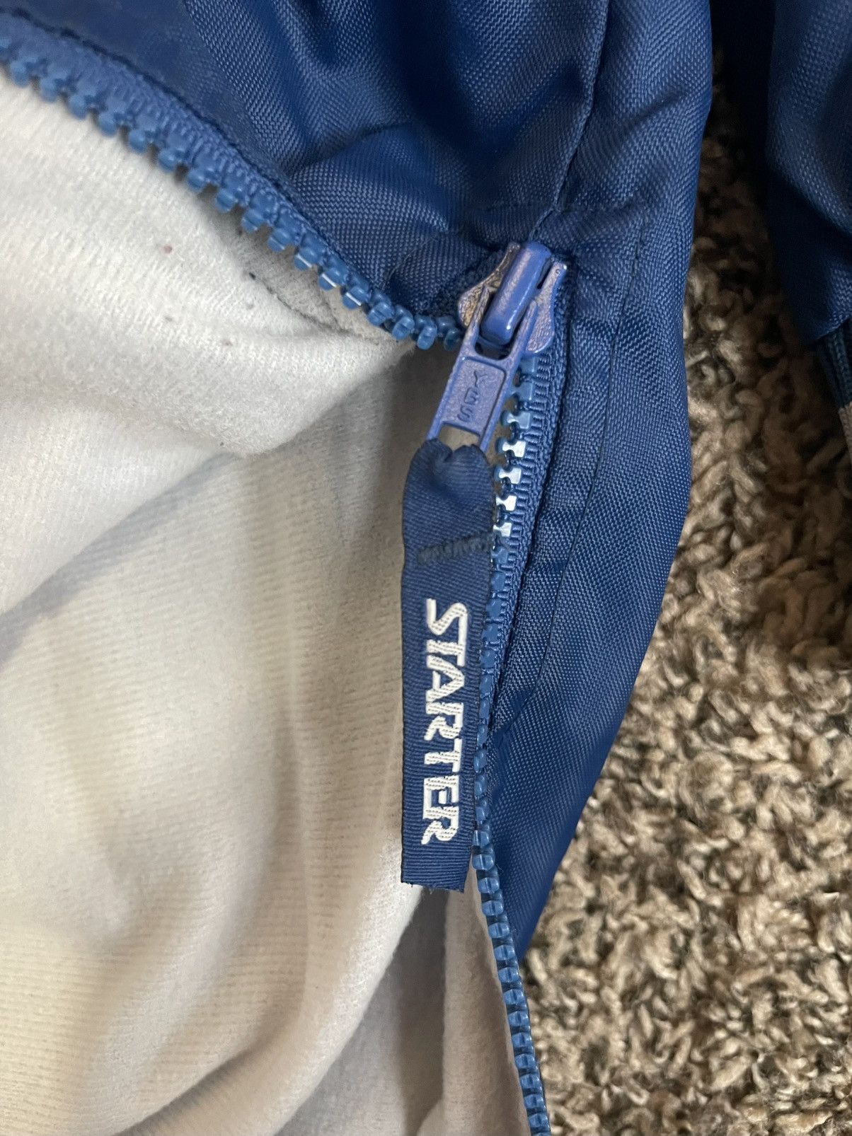 Starter Vintage Dallas Cowboys Starter Pro Line Pullover Jacket Size US XL / EU 56 / 4 - 5 Thumbnail