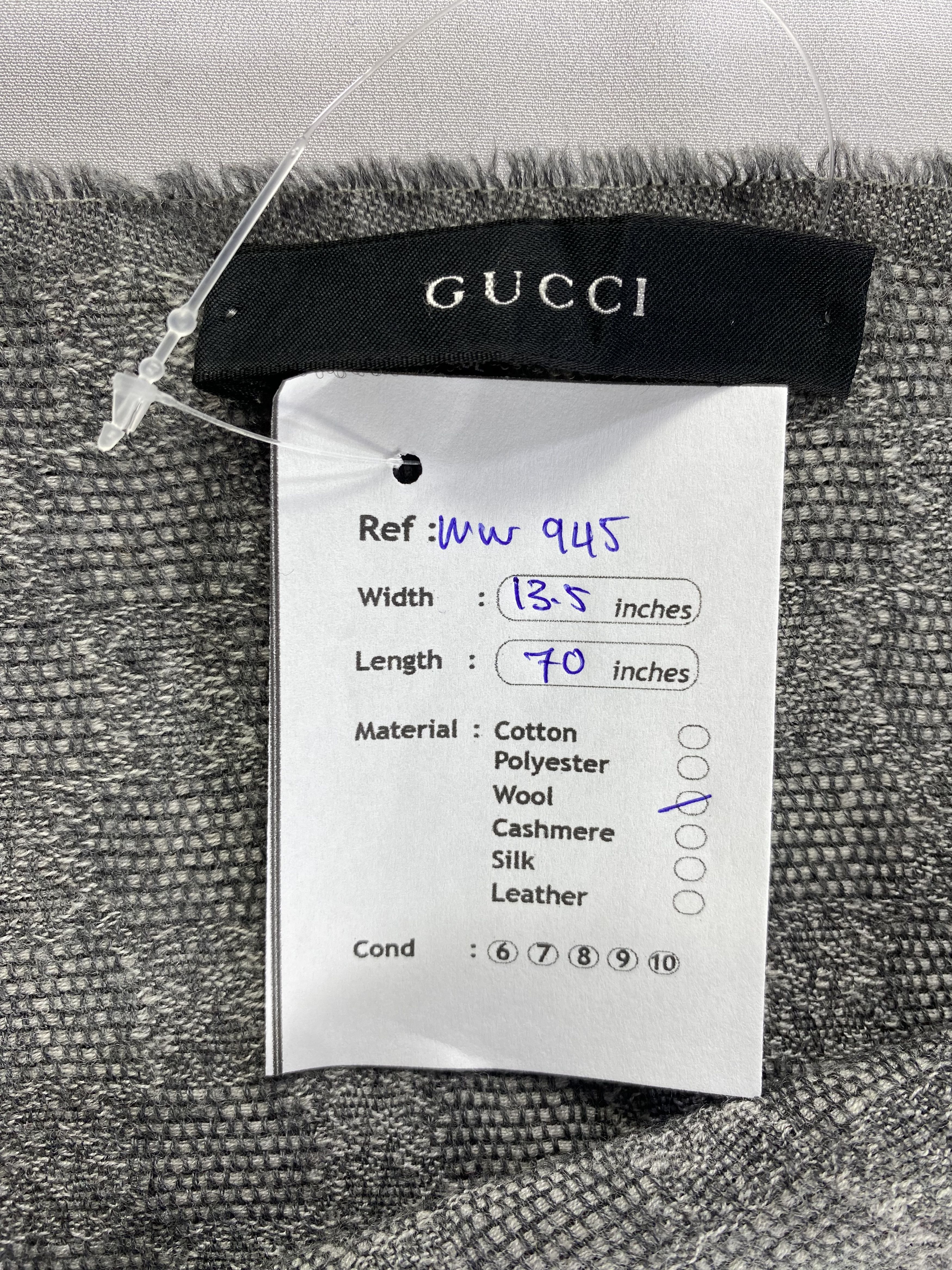 Gucci × Vintage Gucci Scarf / Muffler / Neckwear Size ONE SIZE - 6 Thumbnail