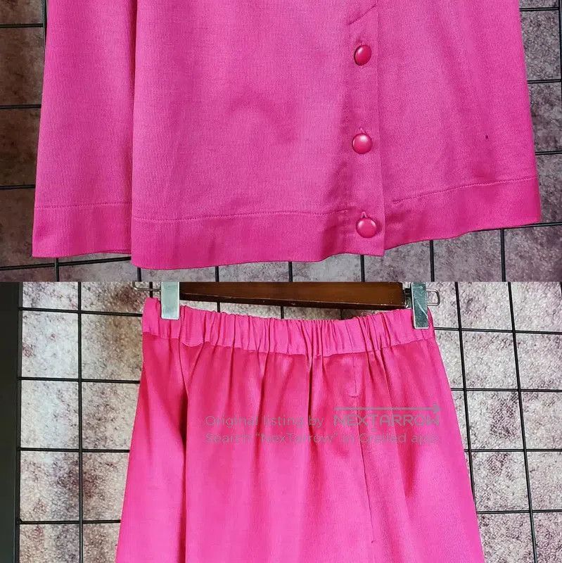 Dior Dior L Size Pink Cotton Casual Pants . Size 30" / US 8 / IT 44 - 3 Thumbnail