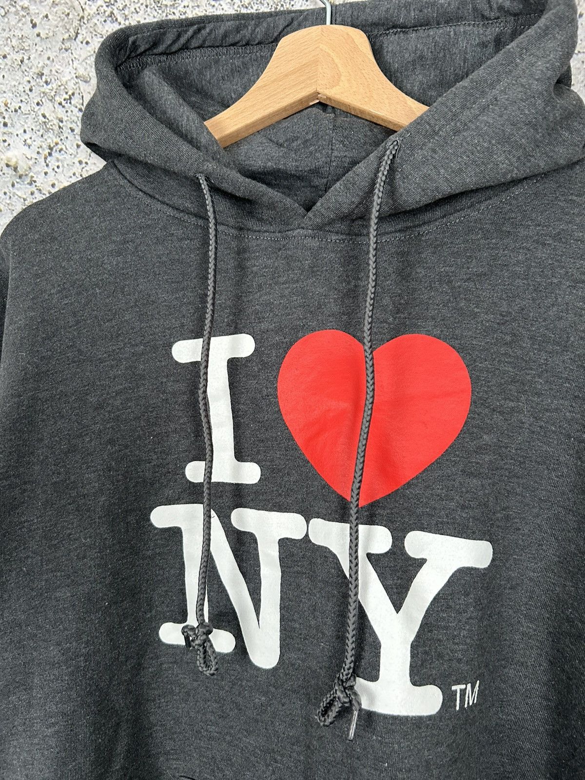 Vintage Vintage New York City Boxy Hoodie Streetwear 90s Hype Size US XL / EU 56 / 4 - 3 Thumbnail