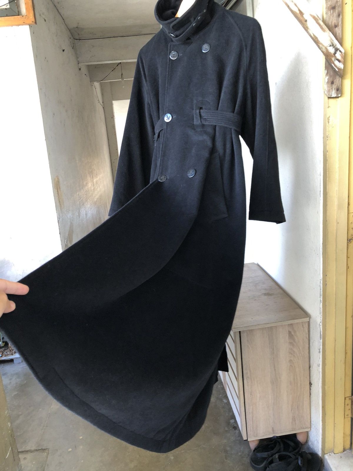 Jean Paul Gaultier On fire🔥 Jean Paul Gaultier Femme Wool Long Coat Size S / US 4 / IT 40 - 13 Thumbnail
