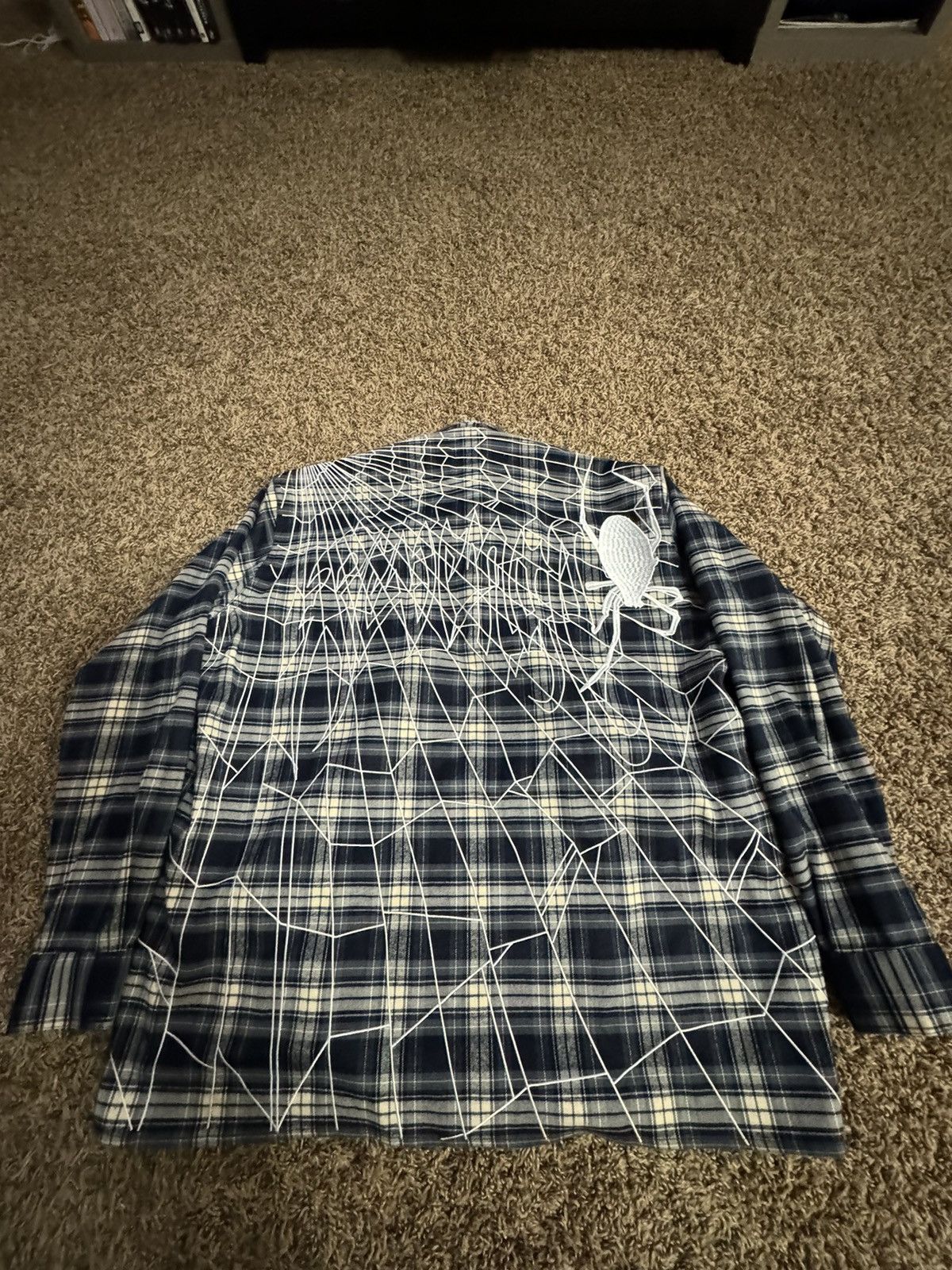 Revenge Revenge flannel spider design Size US M / EU 48-50 / 2 - 2 Thumbnail