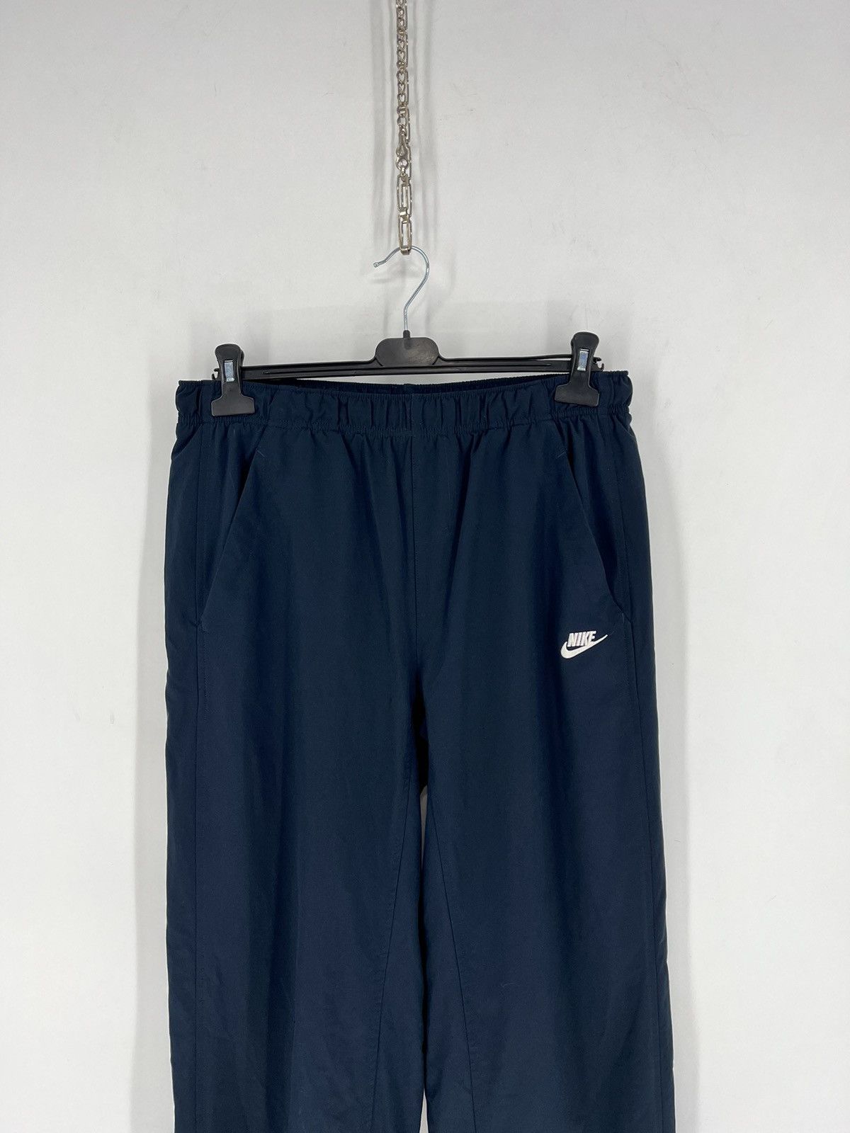 Other Nike Track Vintage Pants Nylon Drill Y 2 K Swoosh Joggers Size US 30 / EU 46 - 2 Thumbnail