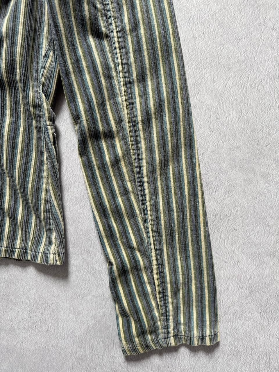 Guess Vintage 2000s Guess Jeans Corduroy Striped Blazer Size XS / US 0-2 / IT 36-38 - 9 Thumbnail