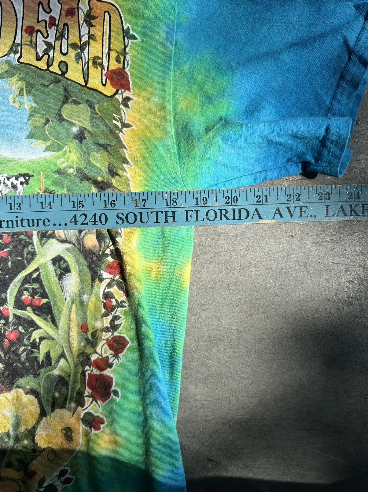 Band Tees Vintage 1996 Grateful Dead Let It Grow Tie Dye Size US M / EU 48-50 / 2 - 7 Thumbnail