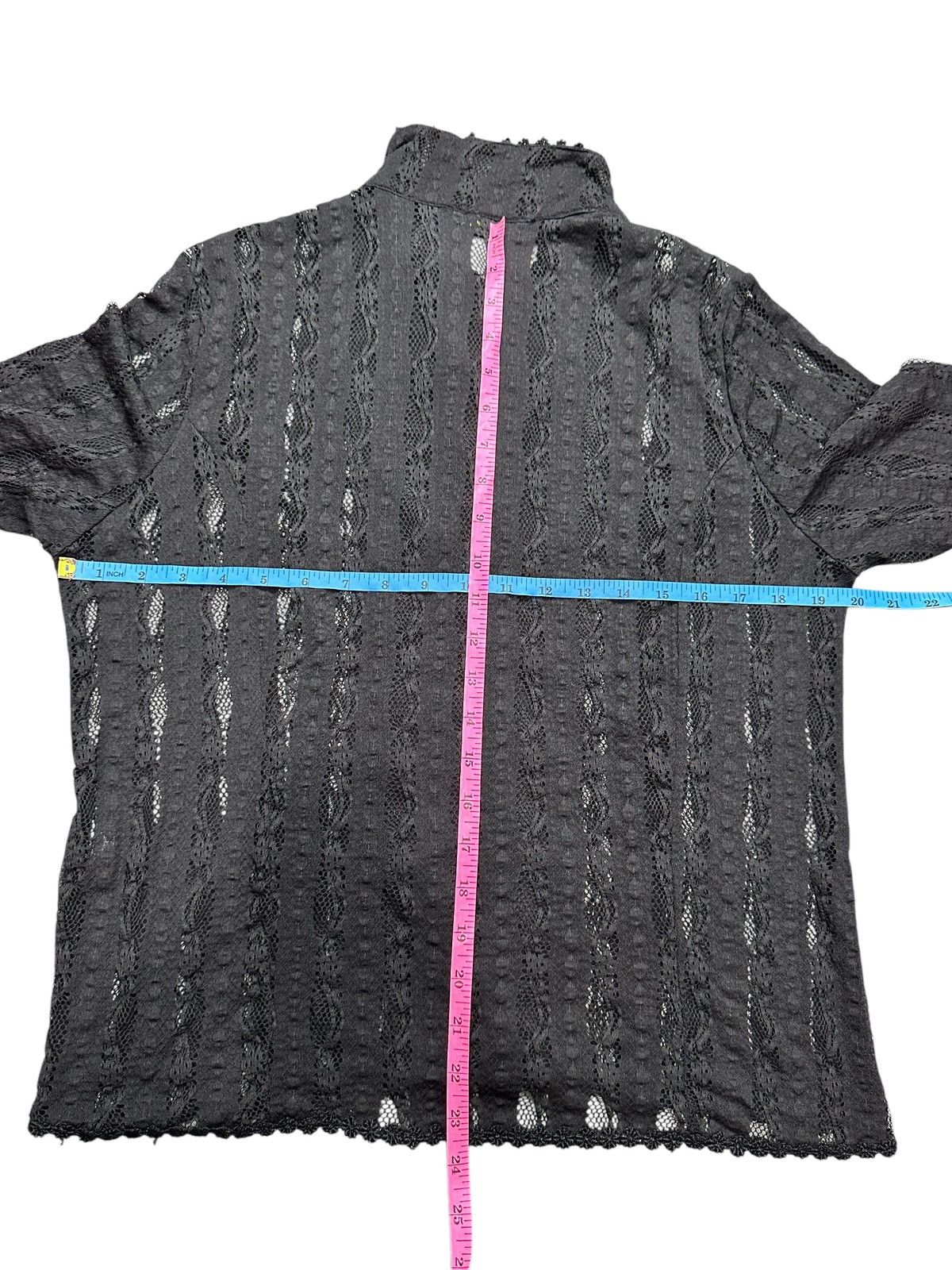 20471120 UNDEFINED TRANSPARENT SHIRT JEAN PAUL GAULTIER STYLE Size US M / EU 48-50 / 2 - 6 Thumbnail
