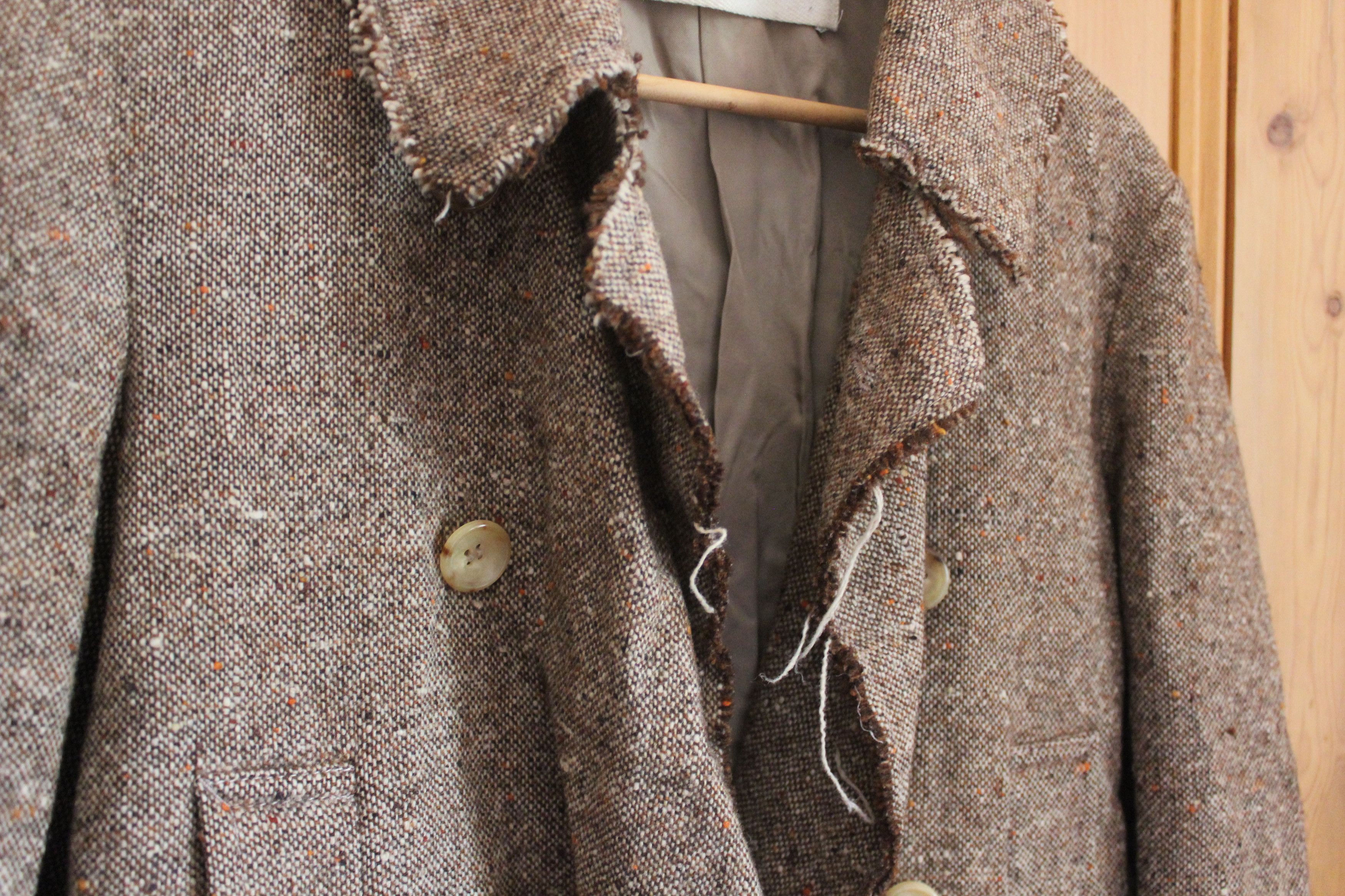 Junya Watanabe Junya Watanabe Man 2004 distressed tweed jacket Size US XS / EU 42 / 0 - 2 Thumbnail