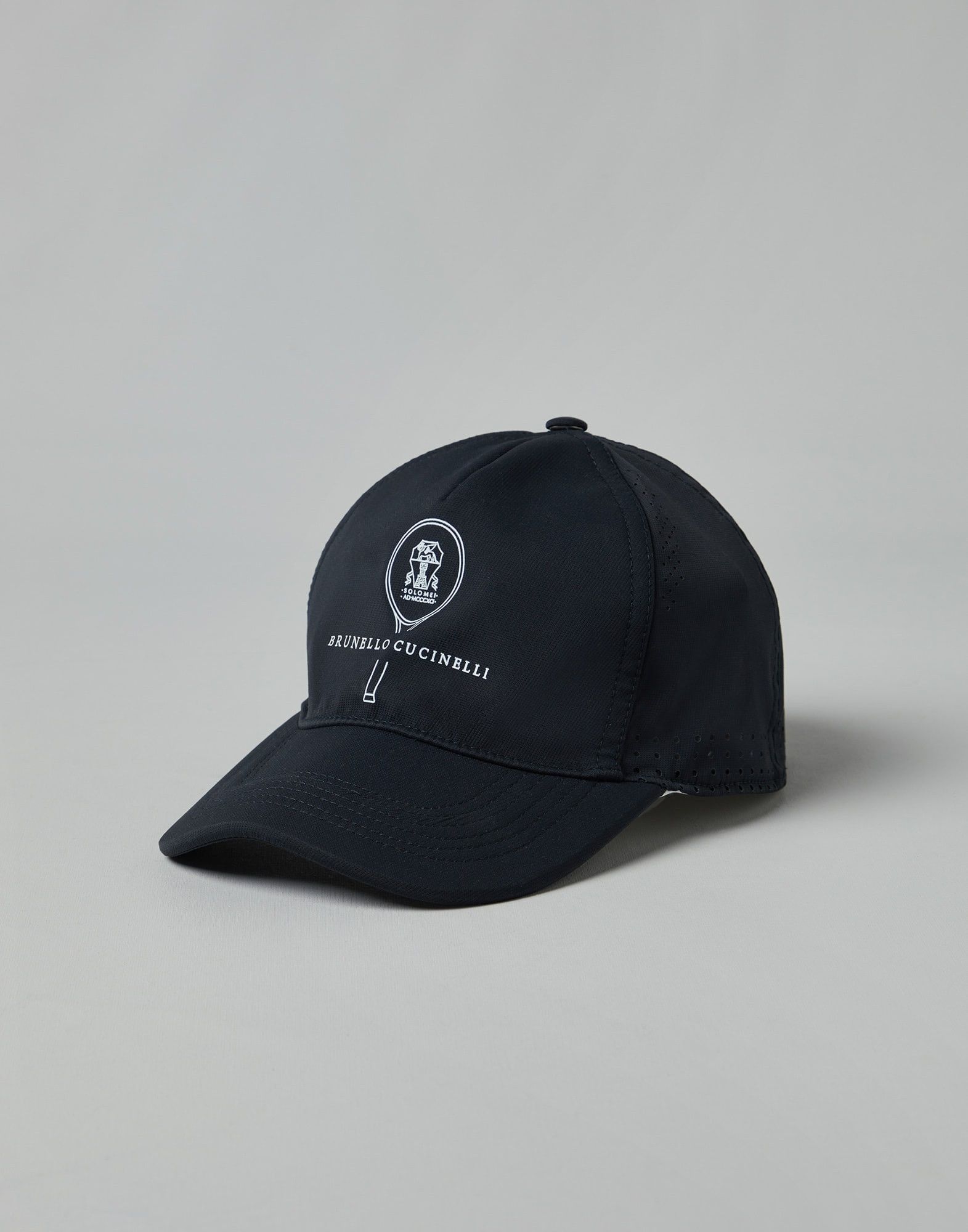Brunello Cucinelli o1la1rc1a0425 Size: OS/Cap in Navy Blue Size ONE SIZE - 1 Thumbnail