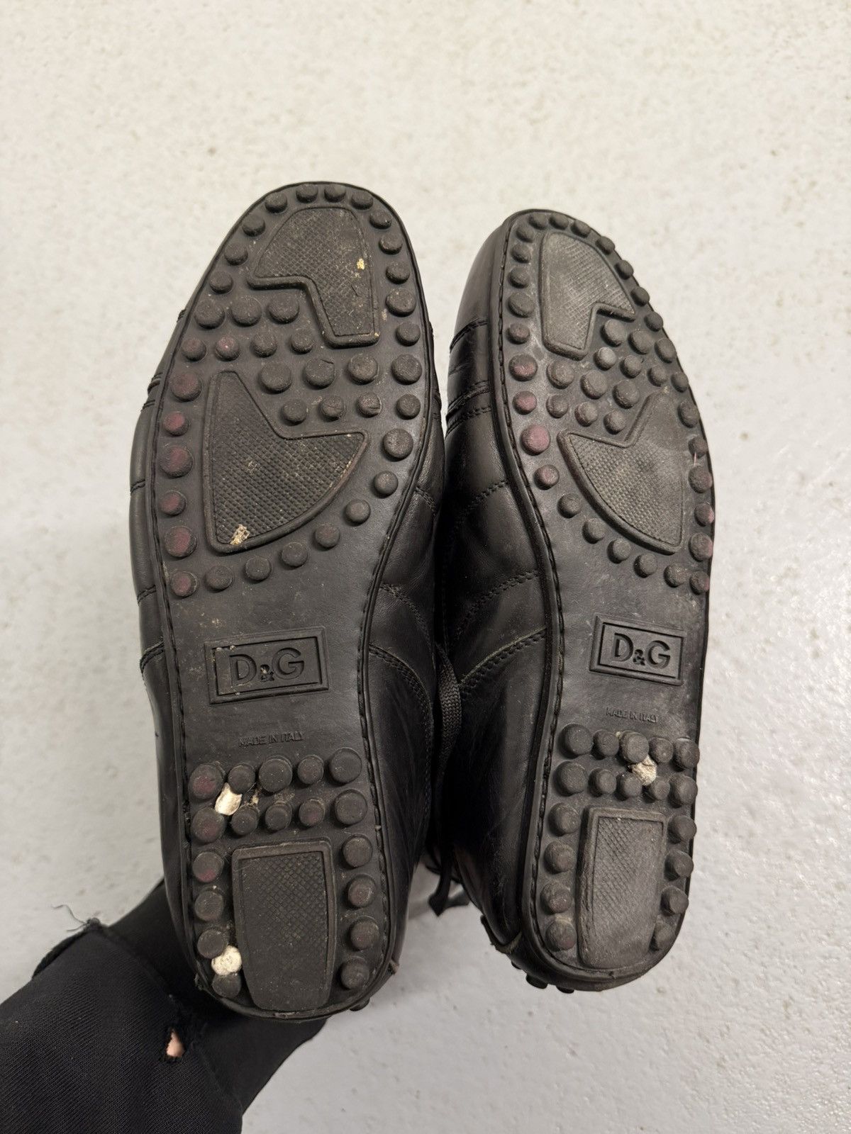 Dolce & Gabbana Vintage Dolce & Gabbana Combat Miltary Leather Sneakers Size US 8 / EU 41 - 14 Thumbnail