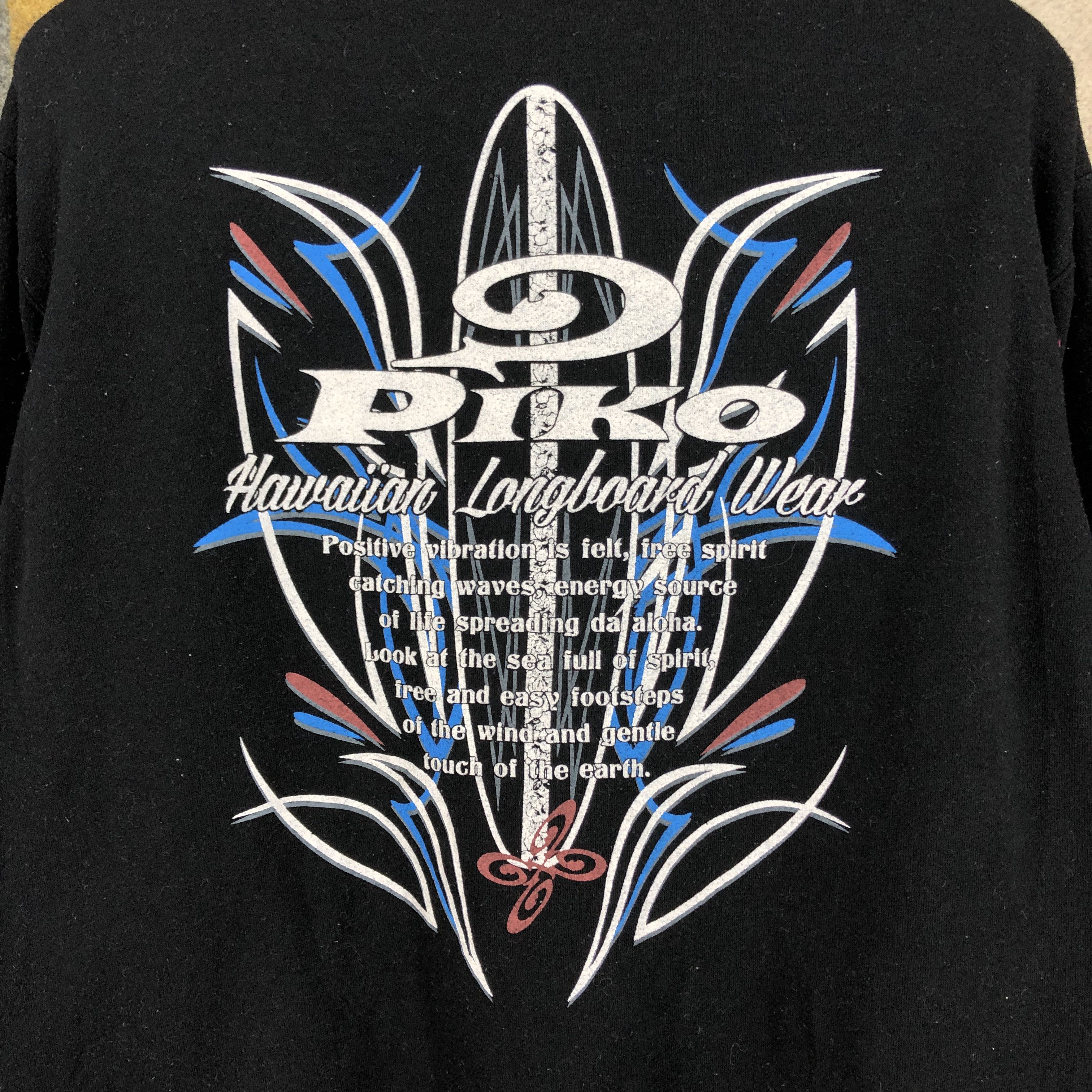Other PIKO HAWAIIAN LONGBOARD Crew Neck Sweatshirt #0712/AE Size US L / EU 52-54 / 3 - 2 Thumbnail