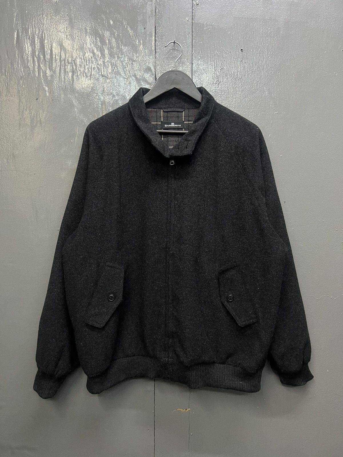 Vintage Vintage Barberini Wool Harrington Style Jacket Size US L / EU 52-54 / 3 - 1 Thumbnail