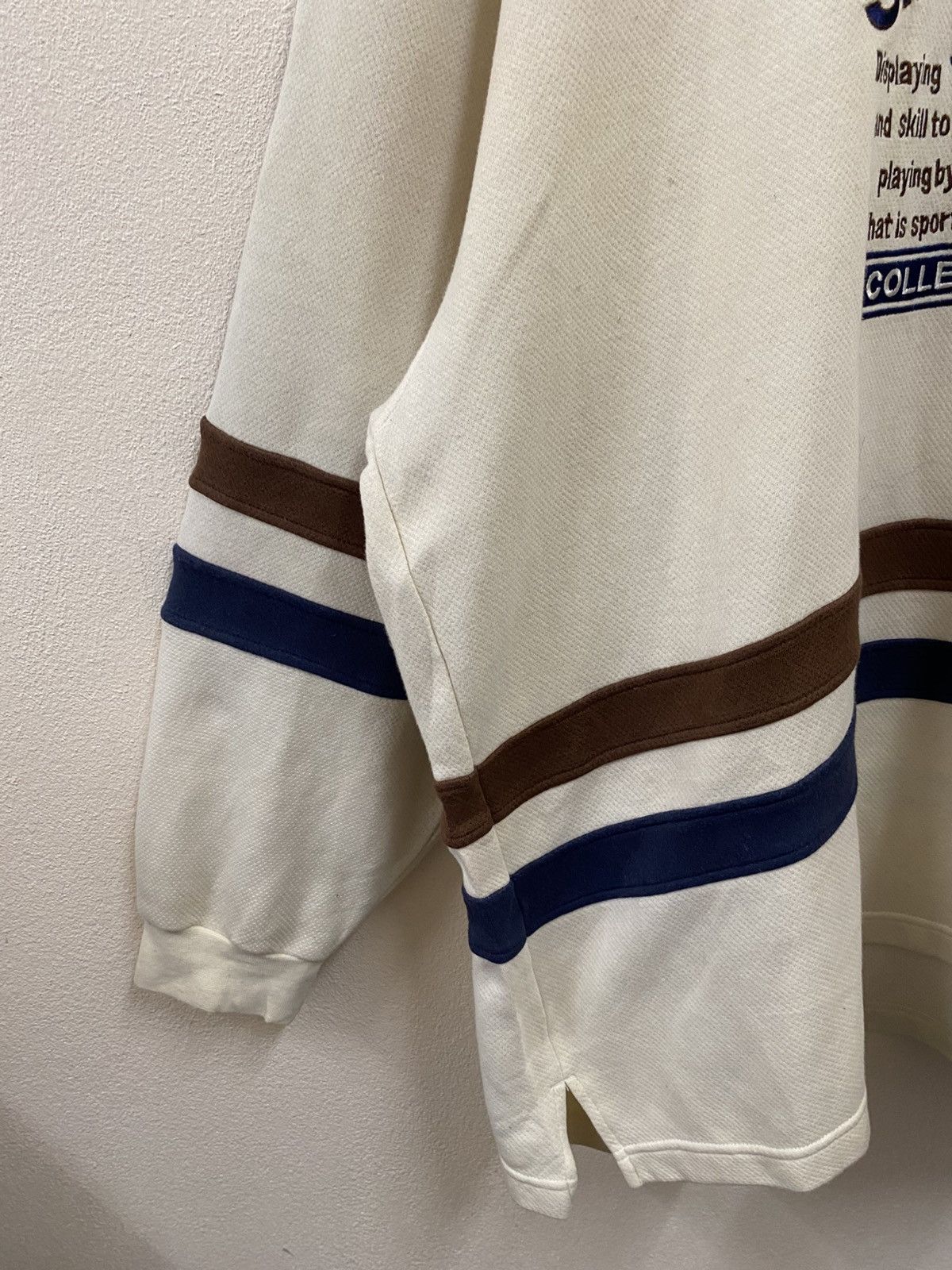 Descente Vintage NCAA Kansas Usa College Sport - Descente Size US XL / EU 56 / 4 - 6 Thumbnail