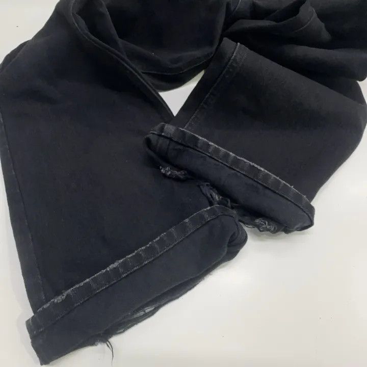 Balenciaga Balenciaga Balenciaga Black Loose Straight Leg Jeans -2507 Size US 30 / EU 46 - 6 Thumbnail