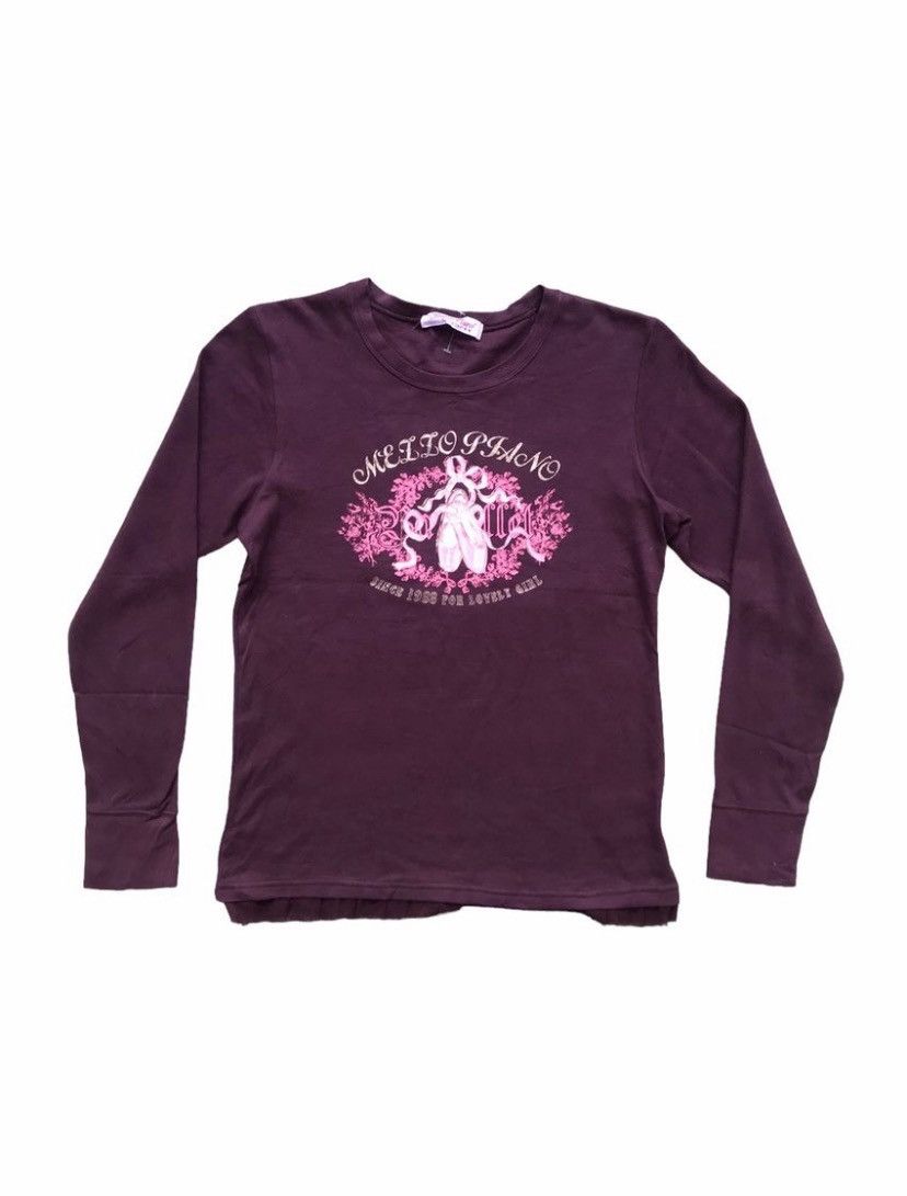 Japanese Brand Mezzo Piano Longsleeve Size S / US 4 / IT 40 - 1 Thumbnail