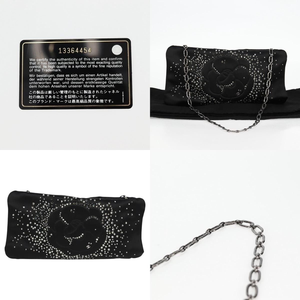 Chanel Chanel Camellia Rhinestone Chain Accessory Pouch Size ONE SIZE - 5 Thumbnail