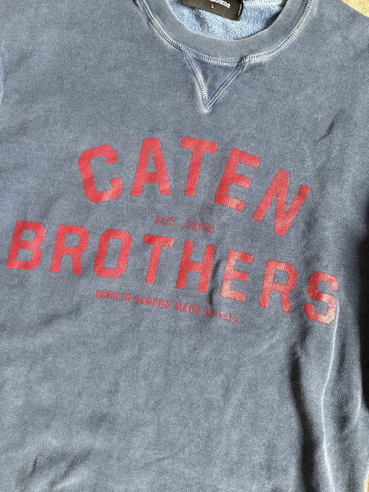 Dsquared2 Dsquared2 ‘Caten Brothers’ Big Centre Logo Garment Dyed Size US L / EU 52-54 / 3 - 2 Thumbnail