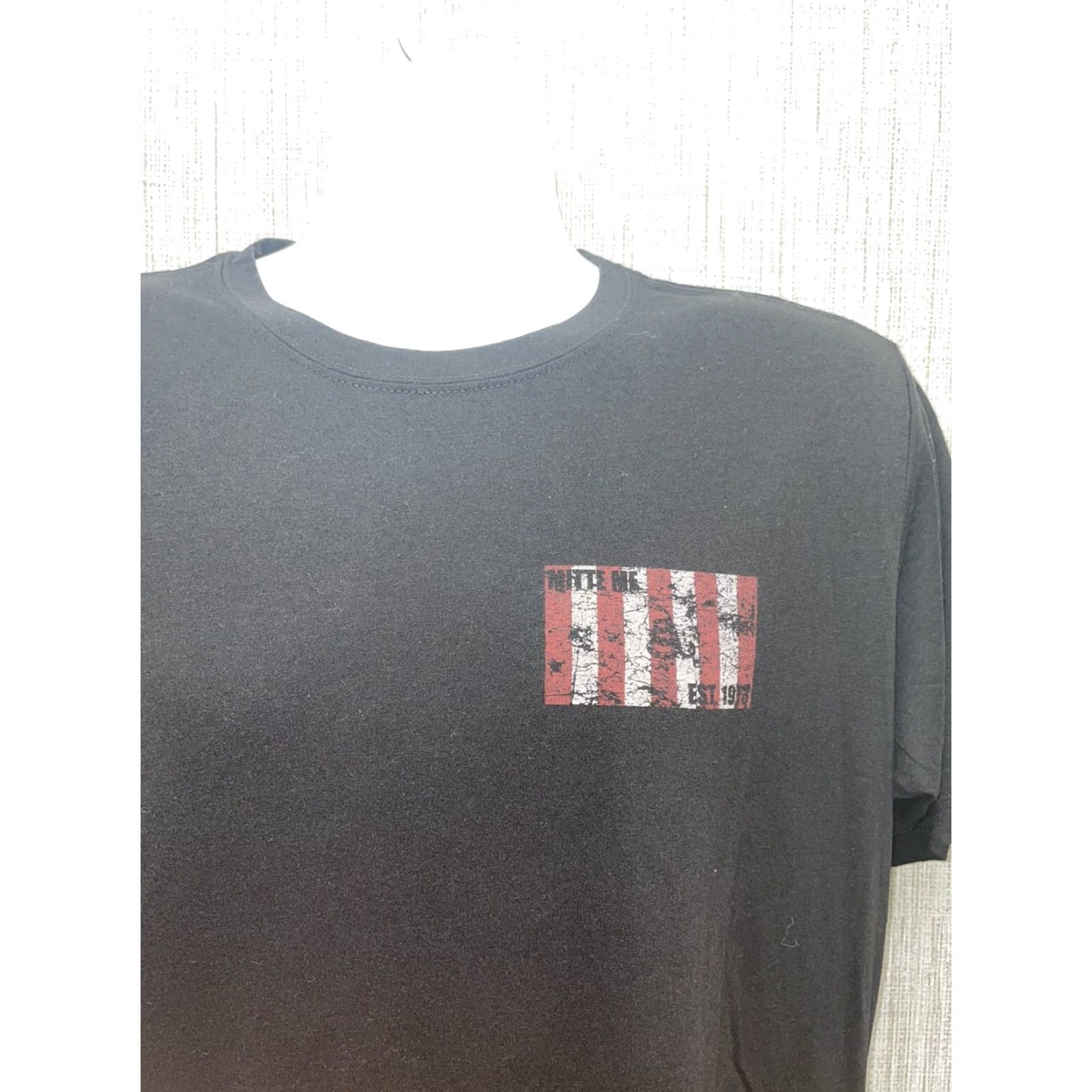 Vintage Ranger Up Black Mittle Me Graphic T-Shirt Mens XL Size US XL / EU 56 / 4 - 3 Thumbnail