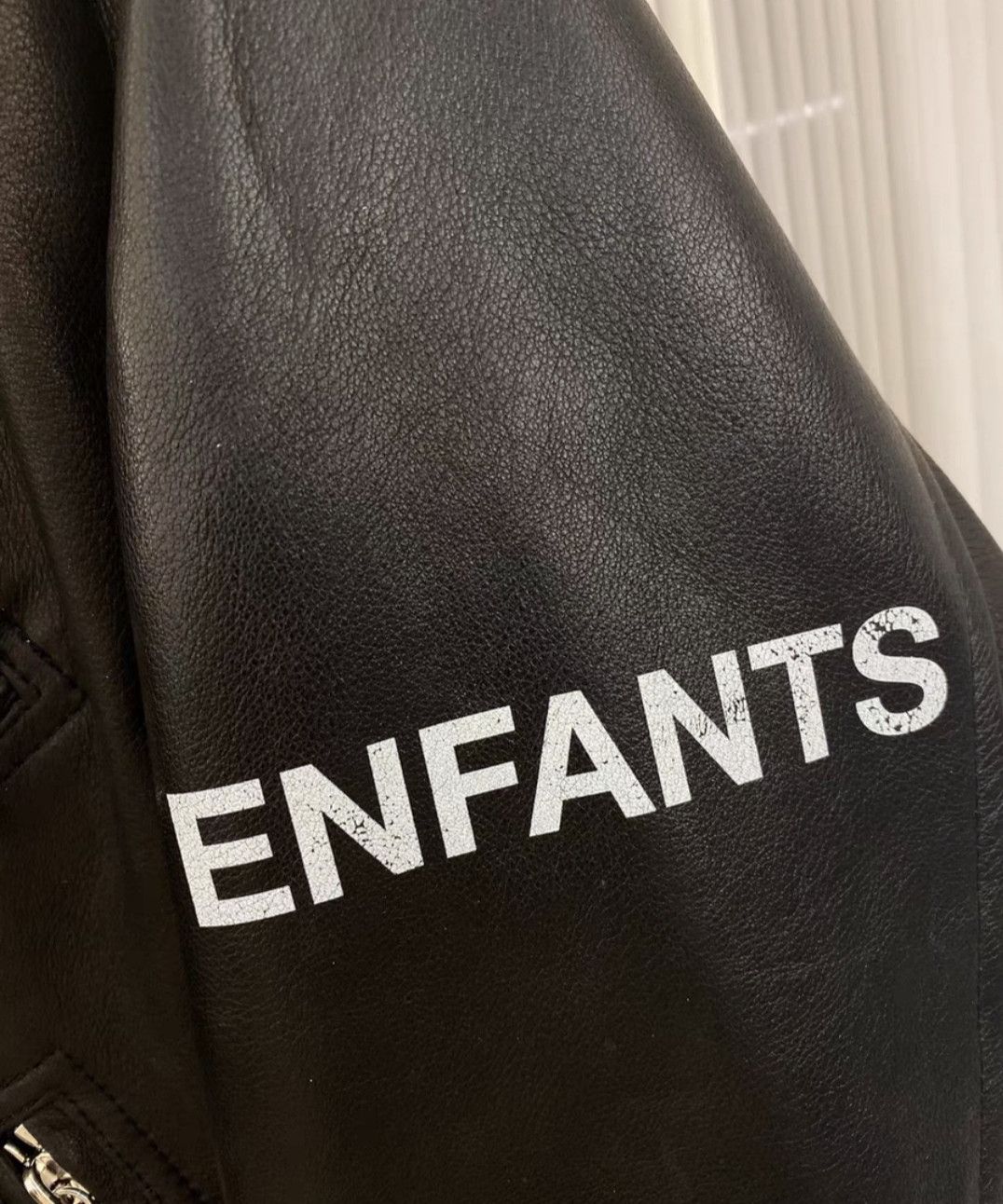 Enfants Riches Deprimes RICHES DEPRIMES ERD arm monogrammed logo leather jacket Size US M / EU 48-50 / 2 - 3 Thumbnail