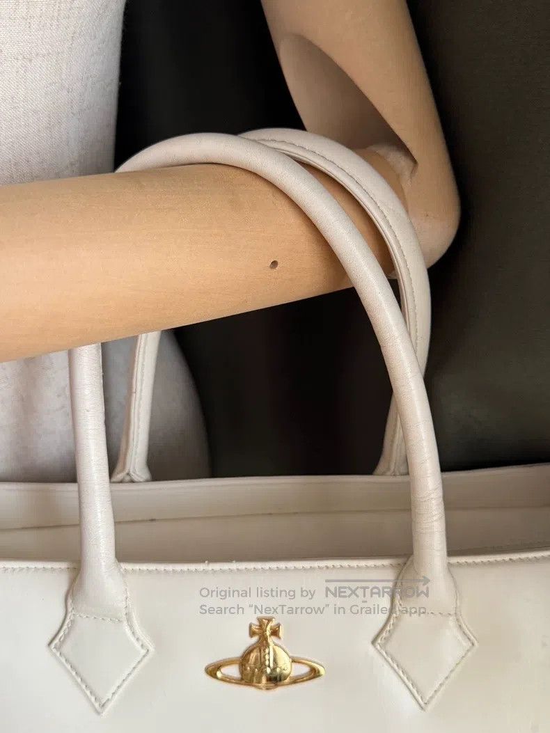 Vivienne Westwood Vivienne Westwood size os Vintage Saturn White Briefcase Size ONE SIZE - 7 Thumbnail