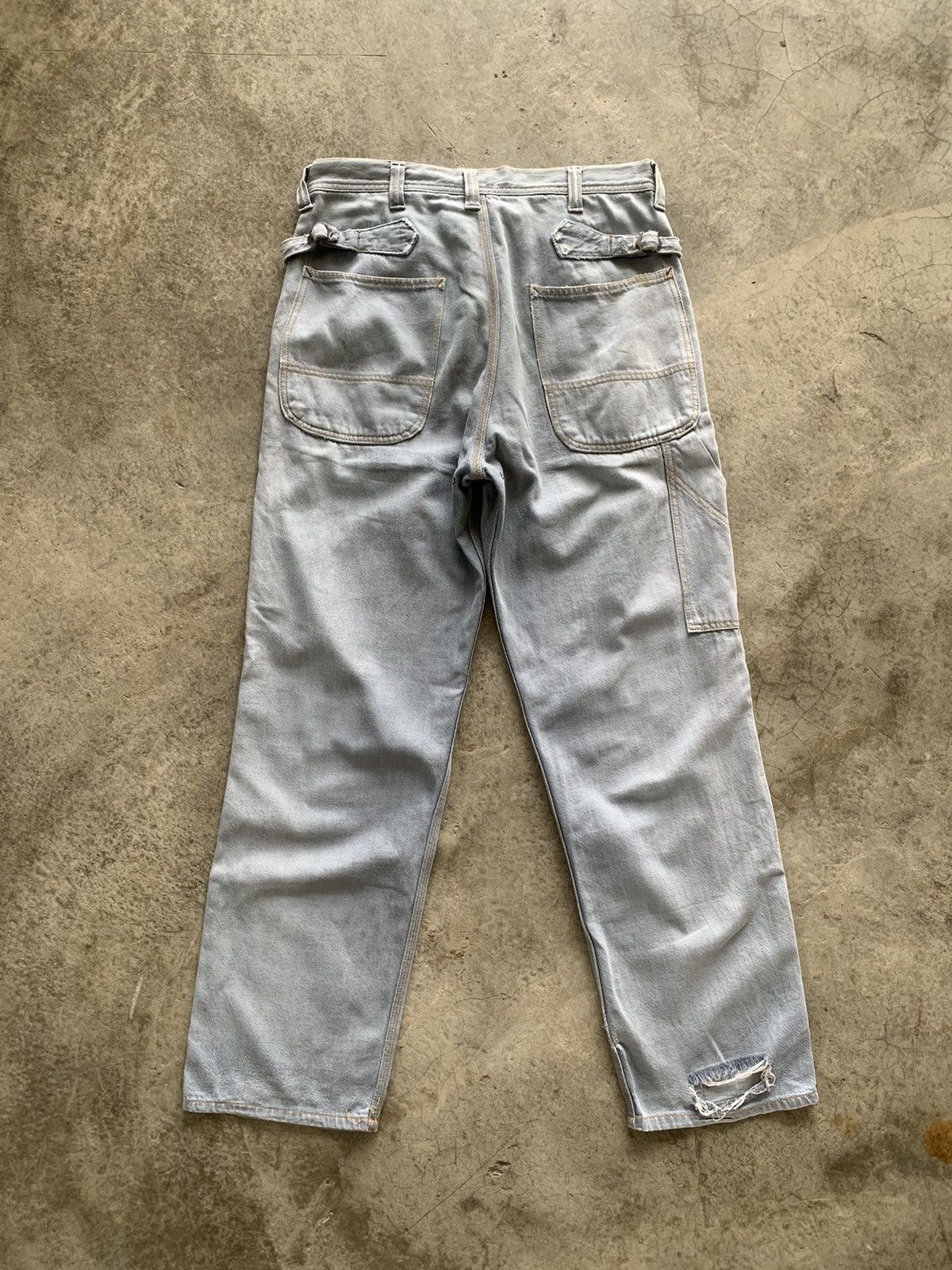 Needles Needles by Nepenthes New York Distressed Carpenter Pants Size US 32 / EU 48 - 9 Thumbnail