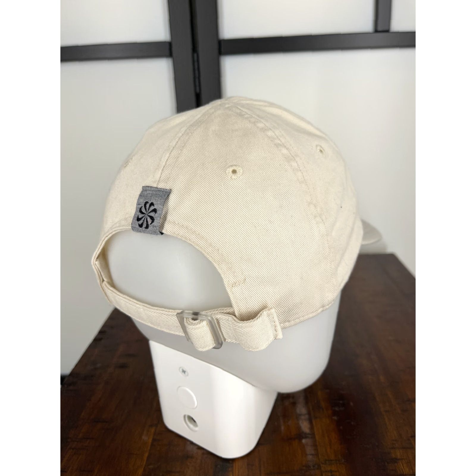 Nike Nike Hat Cap One Size Beige Heritage86 Swoosh Cotton Twill Adjustable Baseball Cap Mens Sports Accessories 90s Size ONE SIZE - 7 Thumbnail
