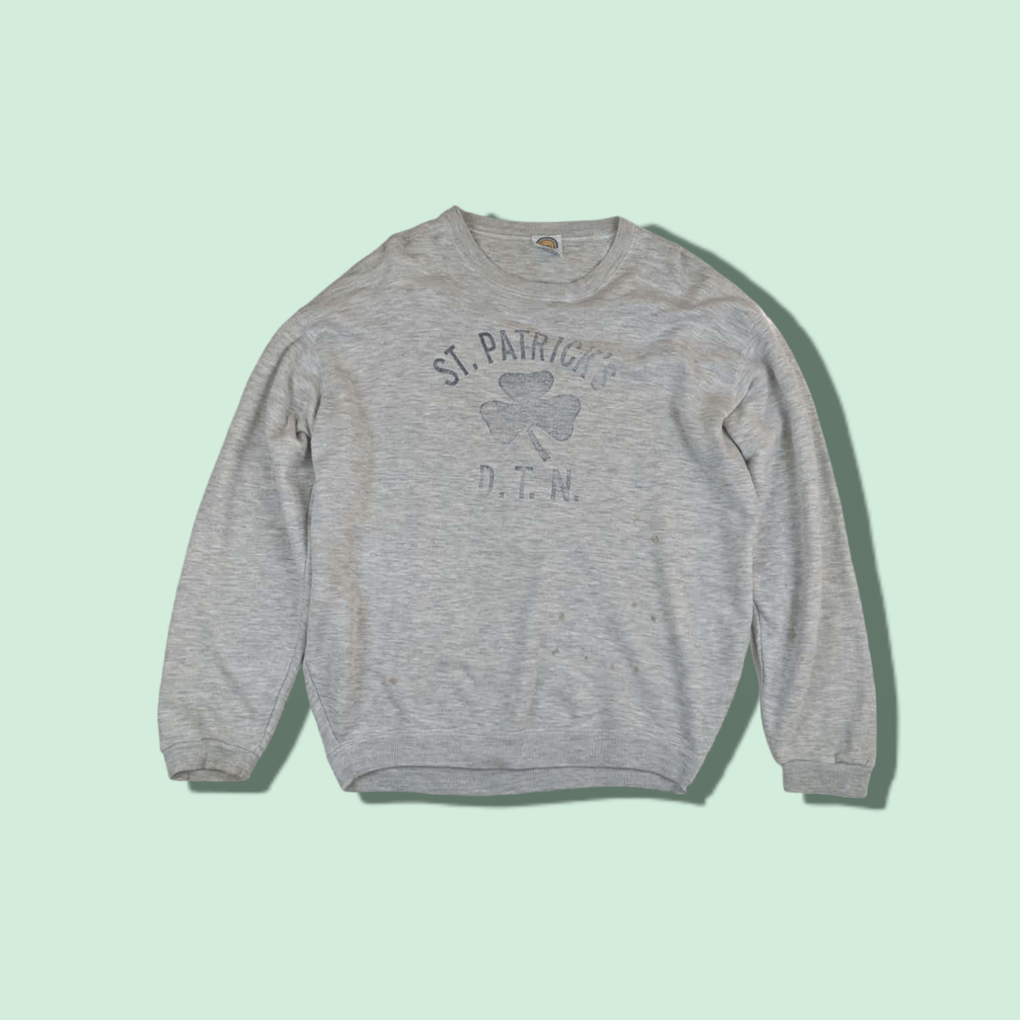 Japanese Brand Vintage 90's ST PATRICK'S DAY Jumper Sweatshirt Size US L / EU 52-54 / 3 - 1 Thumbnail