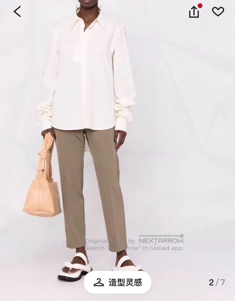 Maison Margiela Maison Margiela Mixed Design Hollow-out Collar Shirt Size XS / US 0-2 / IT 36-38 - 9 Thumbnail