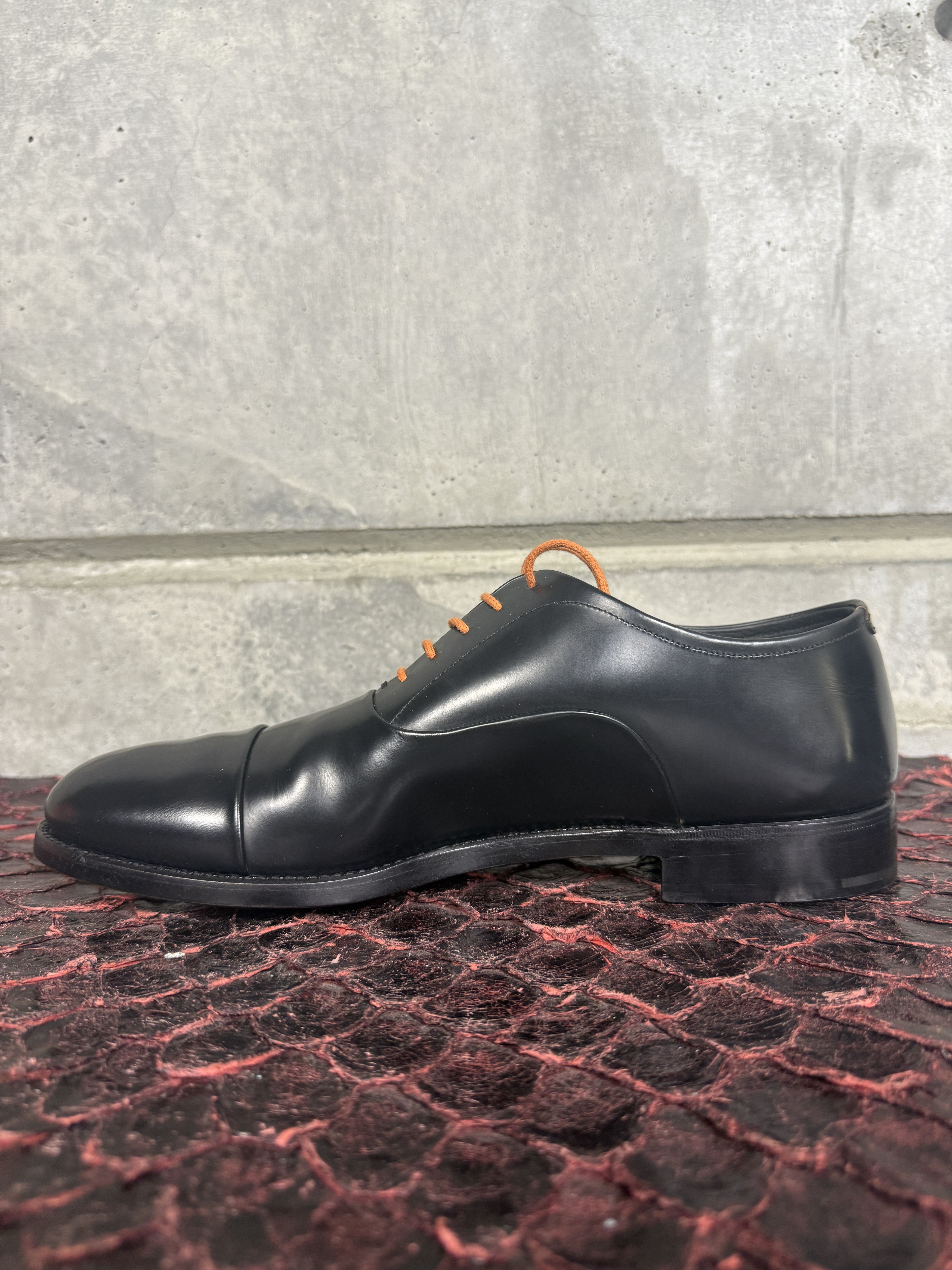 Alberto Fasciani Alberto Fasciani Torres Ron Nero Leather Oxfords Size US 12 / EU 45 - 5 Thumbnail