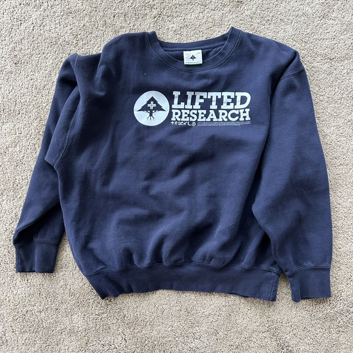 LRG Old School LRG Crewneck Size US M / EU 48-50 / 2 - 1 Thumbnail