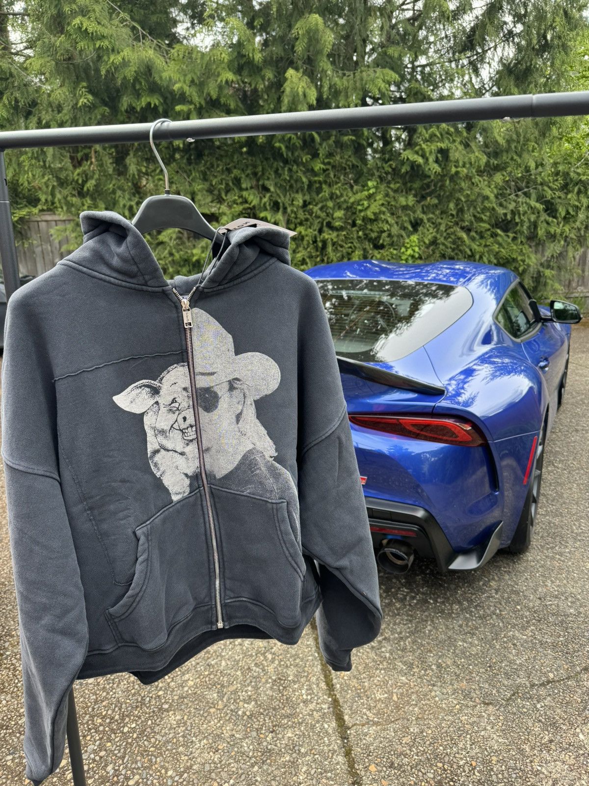 Enfants Riches Deprimes ENFANTS RICHES DEPRIMES PIG ALLEN JACKSON ASSEMBLAGE ZIP UP Size US L / EU 52-54 / 3 - 2 Thumbnail