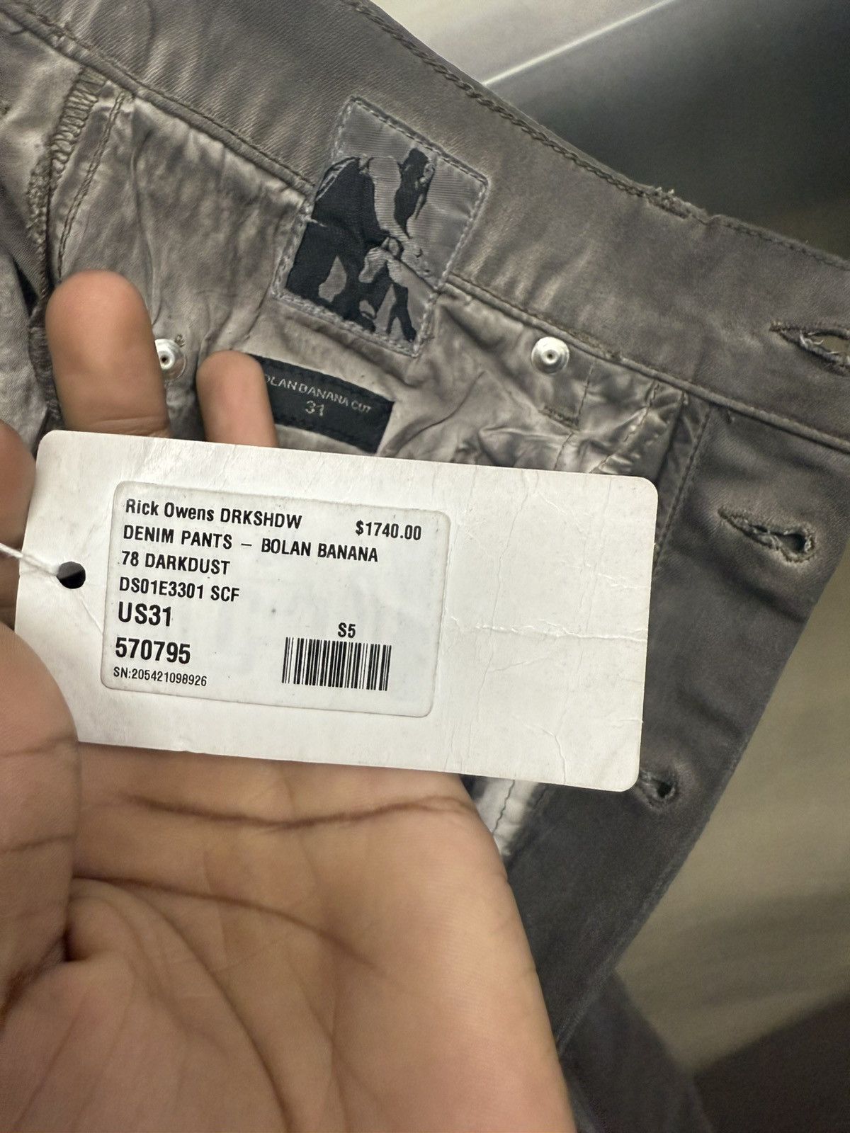 Rick Owens Rick Owens DRKSHDW Size US 31 - 17 Thumbnail