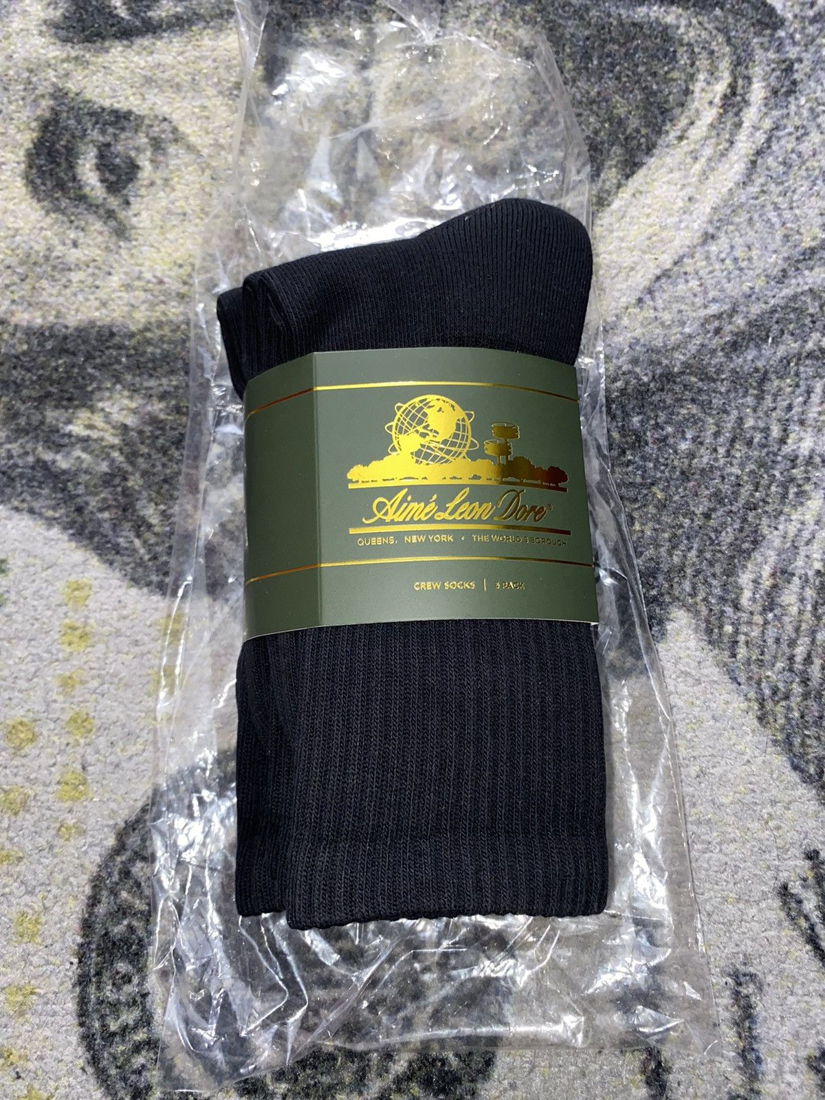 Aime Leon Dore Aime Leon Dore Crew Socks (Pack of 3) Size ONE SIZE - 1 Thumbnail