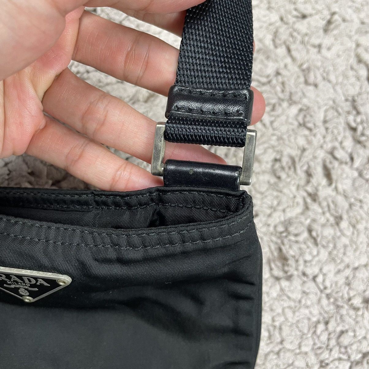 Prada × Vintage Vintage Prada Nylon Bag Size ONE SIZE - 7 Thumbnail