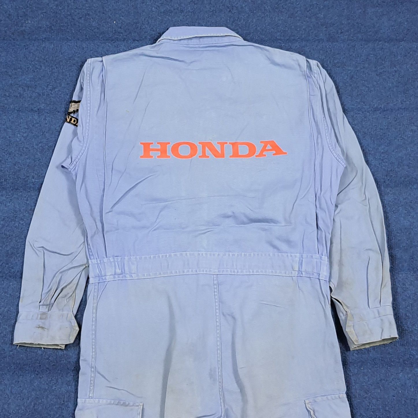 Japanese Brand Vintage 80s Honda Mechanic Jumpsuit Retro Motorsport C288N11 Size US S / EU 44-46 / 1 - 5 Thumbnail