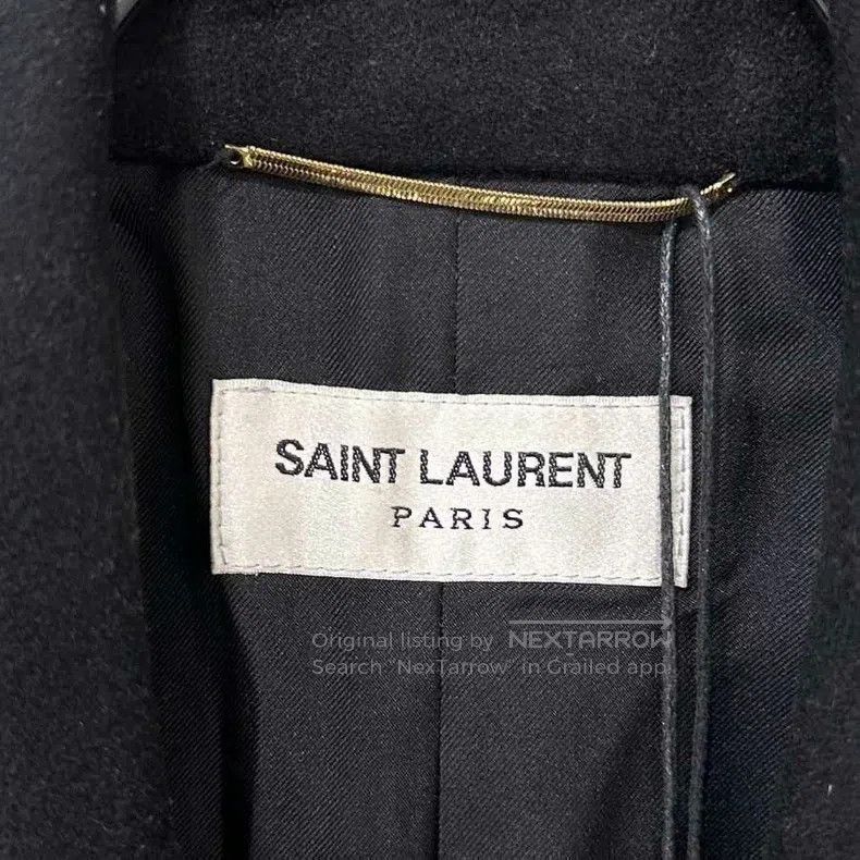 Saint Laurent Paris Saint Laurent Paris Black Smoking Jacket Size XXS / US 00 / IT 34 - 5 Thumbnail
