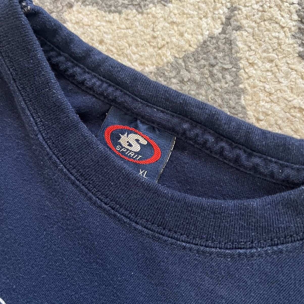 Vintage vintage spirit mediterranean fish navy tee Size US L / EU 52-54 / 3 - 3 Thumbnail