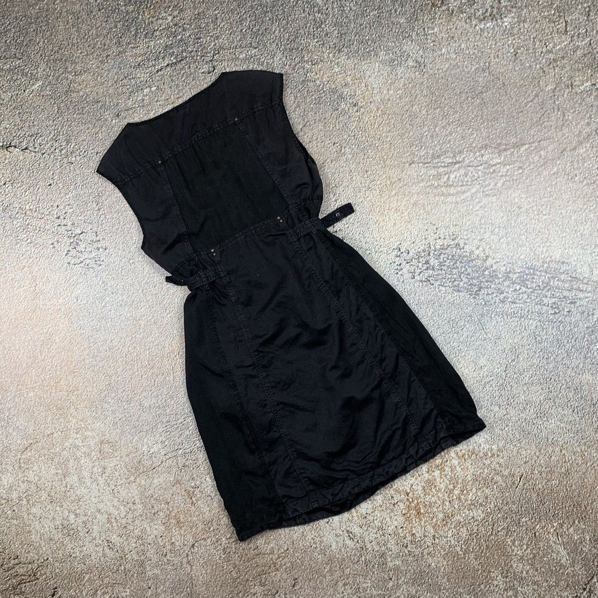 Diesel Diesel Avant Garde Washed Denim Dress Size L / US 10 / IT 46 - 2 Thumbnail