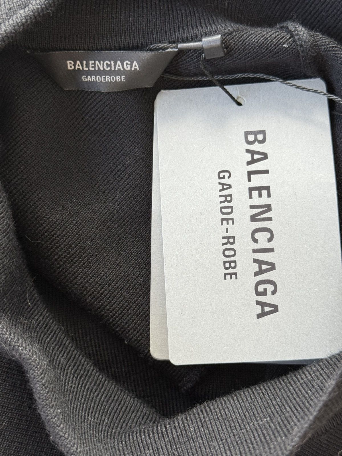 Balenciaga (SAMPLE) Balenciaga 25Summer Reverse Polo Knit Size US M / EU 48-50 / 2 - 4 Thumbnail