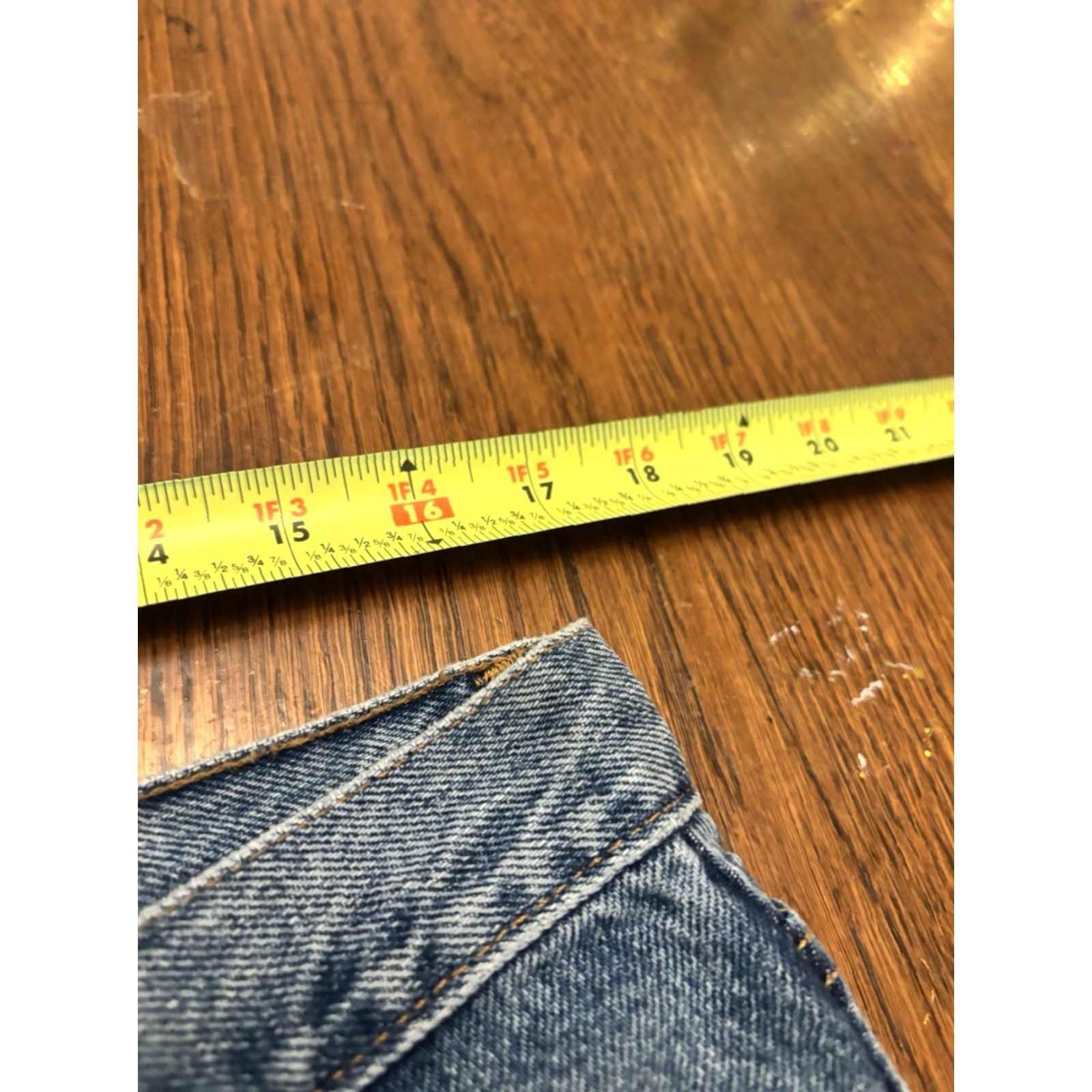 Eddie Bauer VINTAGE Eddie Bauer Jeans Woman 18P Blue Denim 5-Pocket Belt Loops Mom Fit Size 40" / US 18 - 4 Thumbnail