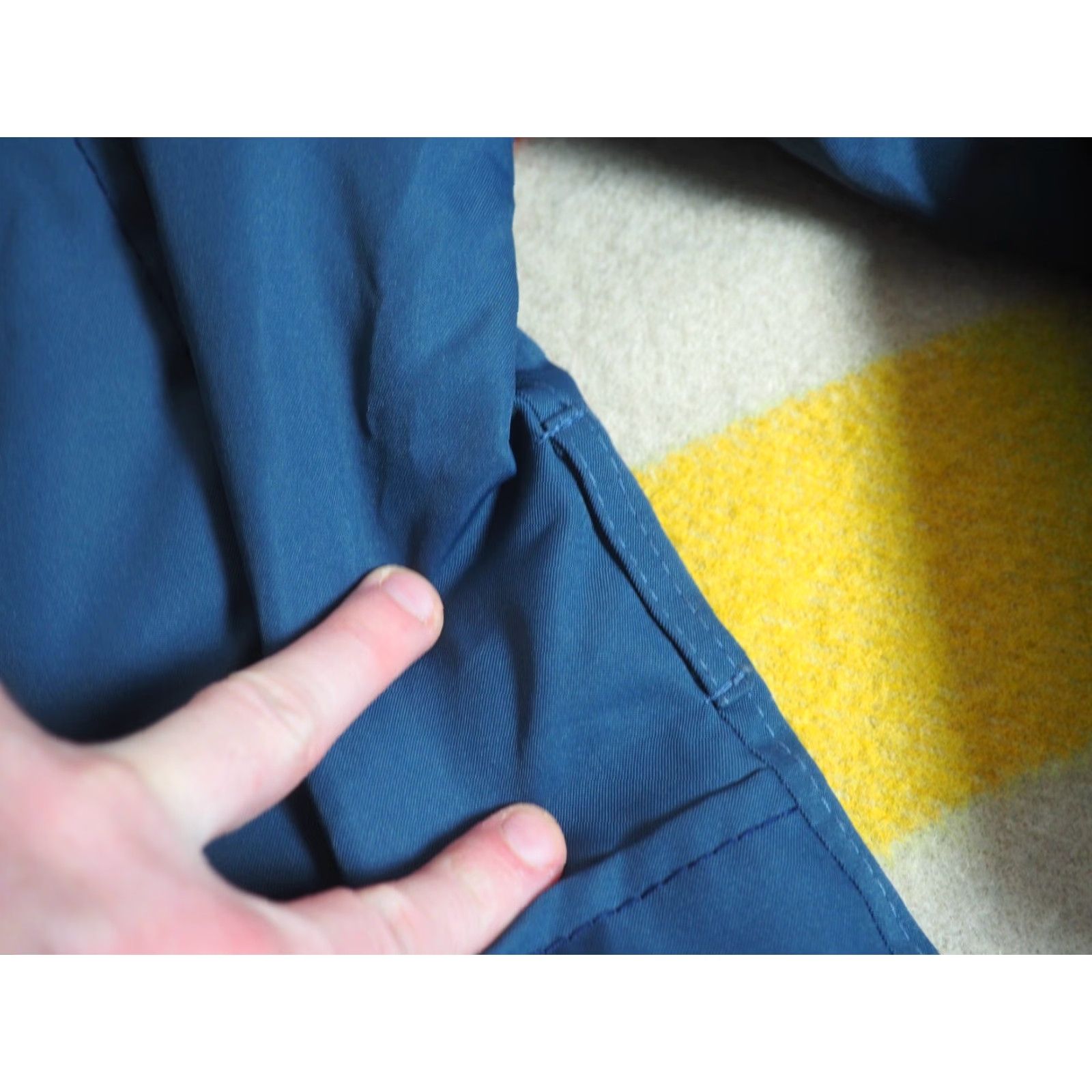 Vintage VINTAGE Studio Club 4H Coat Navy Blue Shearling Lined 60s 70s Wool Poly Geeks Secretary Look Womens S Size S / US 4 / IT 40 - 7 Thumbnail